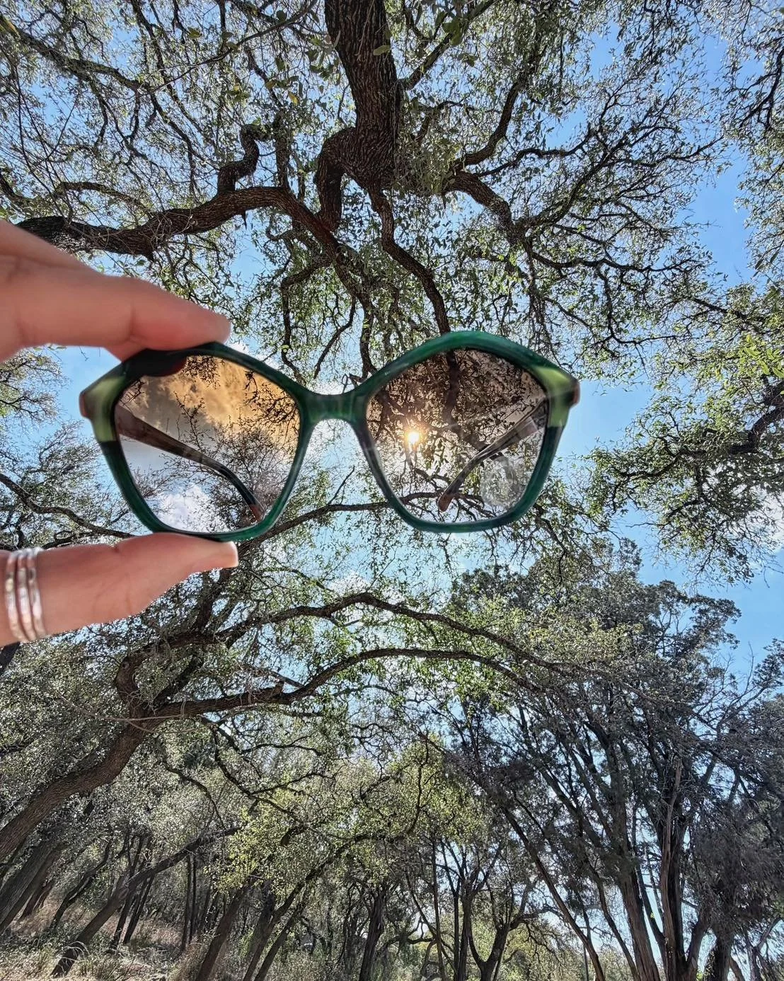 Your eyes deserve just as much care as your skin&mdash;UV protection isn&rsquo;t optional, it&rsquo;s essential! Plus! You look cool! 😎
We&rsquo;re loving these frames from @etniabarcelona 🤍
✨ Shop these suns in person at the Wimberley Sip &amp; Sh