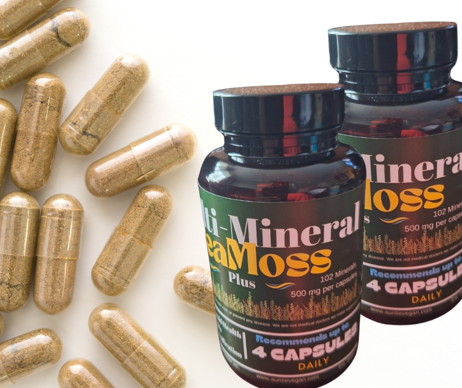 Multi Mineral Sea Moss Plus Capsules – 120 Capsules (30-Day Supply)
