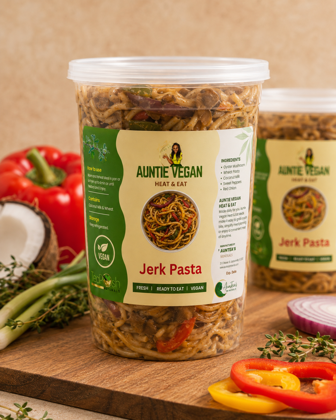 Heat & Eat Jerk Pasta