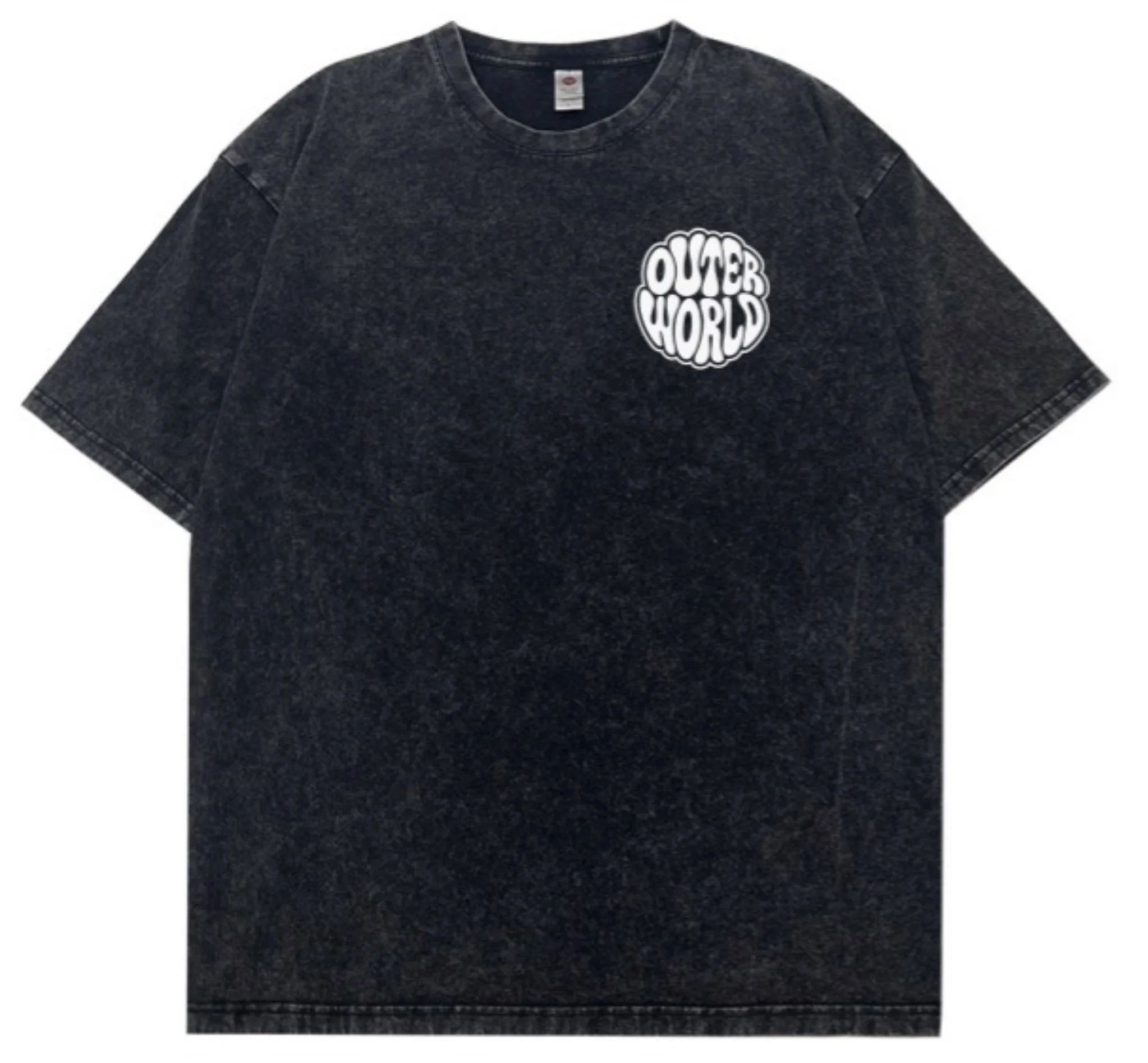 Outer World Acid Wash Tees
