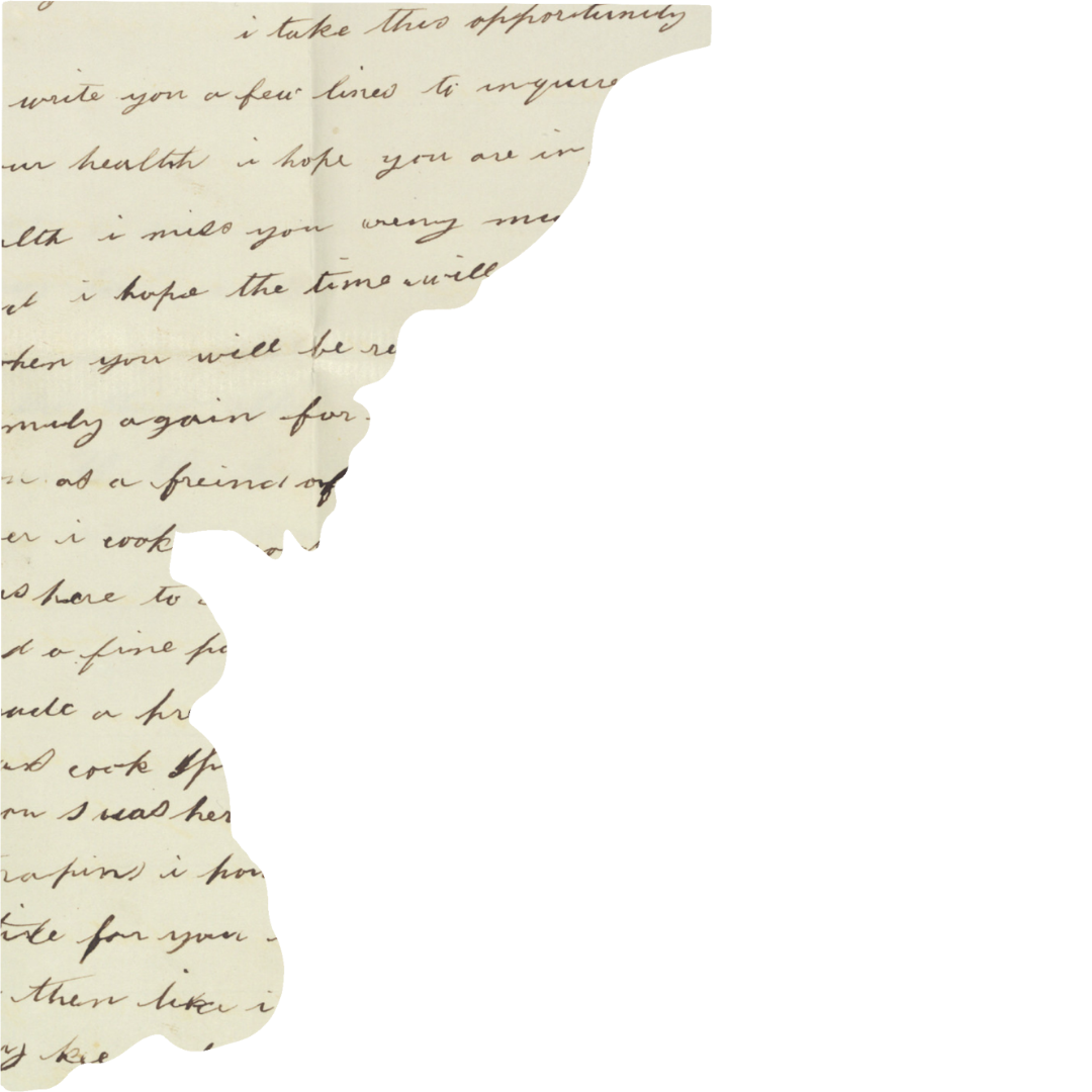 A handwritten letter on yellow paper with significant digital distortion and color artifacting, making the text difficult to read.