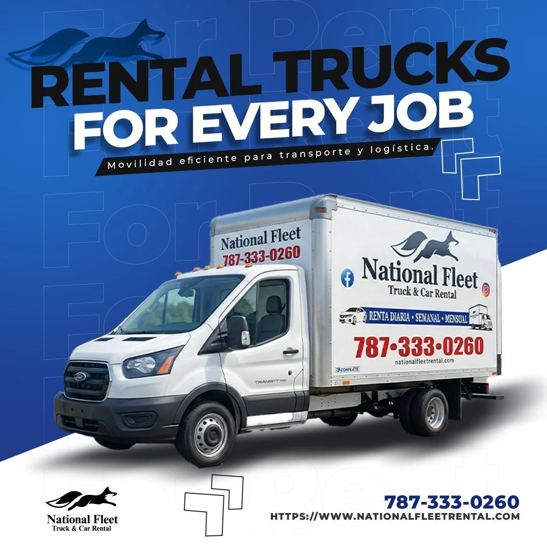 Mover mercanc&iacute;a, hacer una mudanza o transportar productos para tu negocio no tiene que ser complicado. Con National Fleet Truck &amp; Car Rental encuentras #RentalTrucks listos para cualquier trabajo.

Si necesitas #AlquilerDeCamiones en #Pon