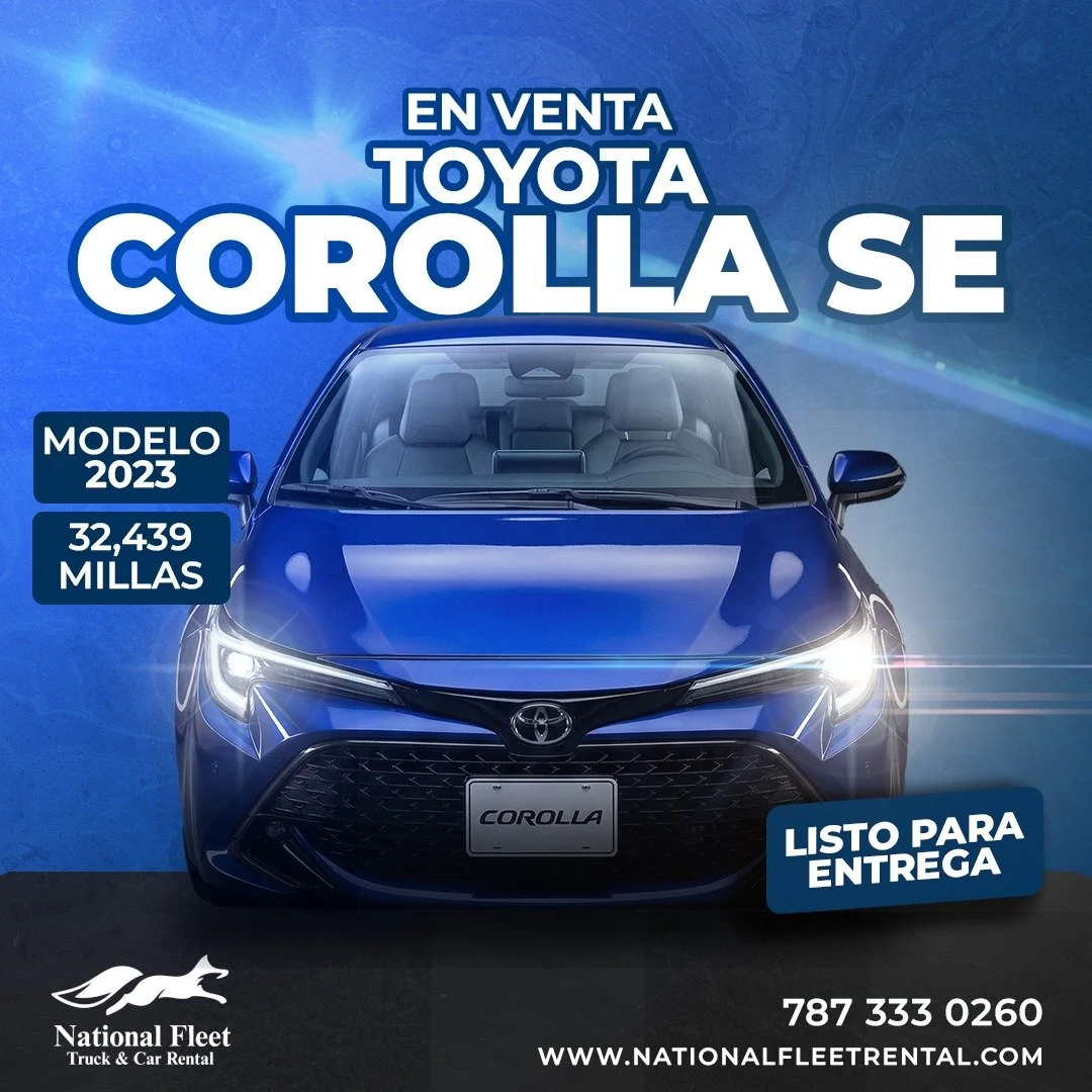 Si est&aacute;s buscando un veh&iacute;culo confiable, moderno y econ&oacute;mico, este Toyota Corolla SE 2023 puede ser la opci&oacute;n perfecta para ti.

Disponible en Ponce, este sed&aacute;n combina dise&ntilde;o, comodidad y eficiencia, ideal p