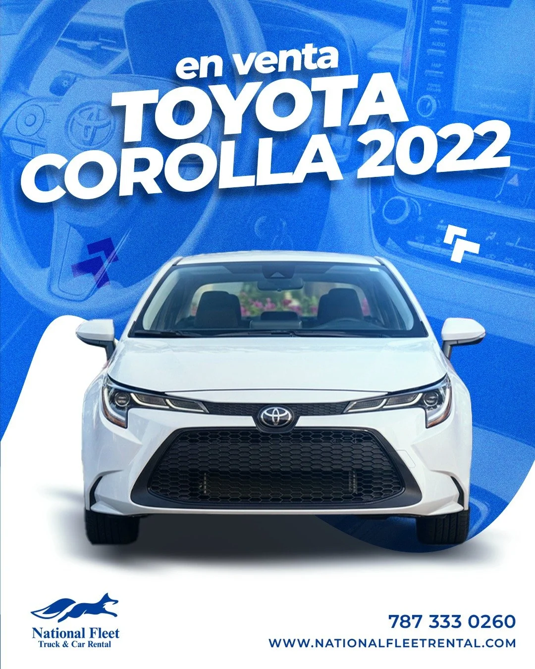 &iquest;Buscas un sed&aacute;n confiable, moderno y eficiente?
Este #ToyotaCorolla 2022 puede ser tuyo hoy. 🔑
Un veh&iacute;culo reconocido por su #Durabilidad, #Econom&iacute;aDeCombustible y comodidad para el d&iacute;a a d&iacute;a.
✨ Caracter&ia