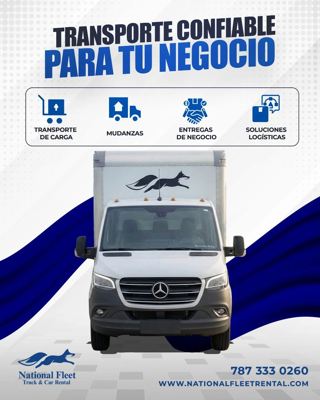 Tu negocio necesita transporte confiable para seguir creciendo. 🚚

En National Fleet te ofrecemos veh&iacute;culos listos para apoyar tus operaciones:

📦 Transporte de carga
🏠 Mudanzas
🤝 Entregas comerciales
📊 Soluciones log&iacute;sticas

Renta