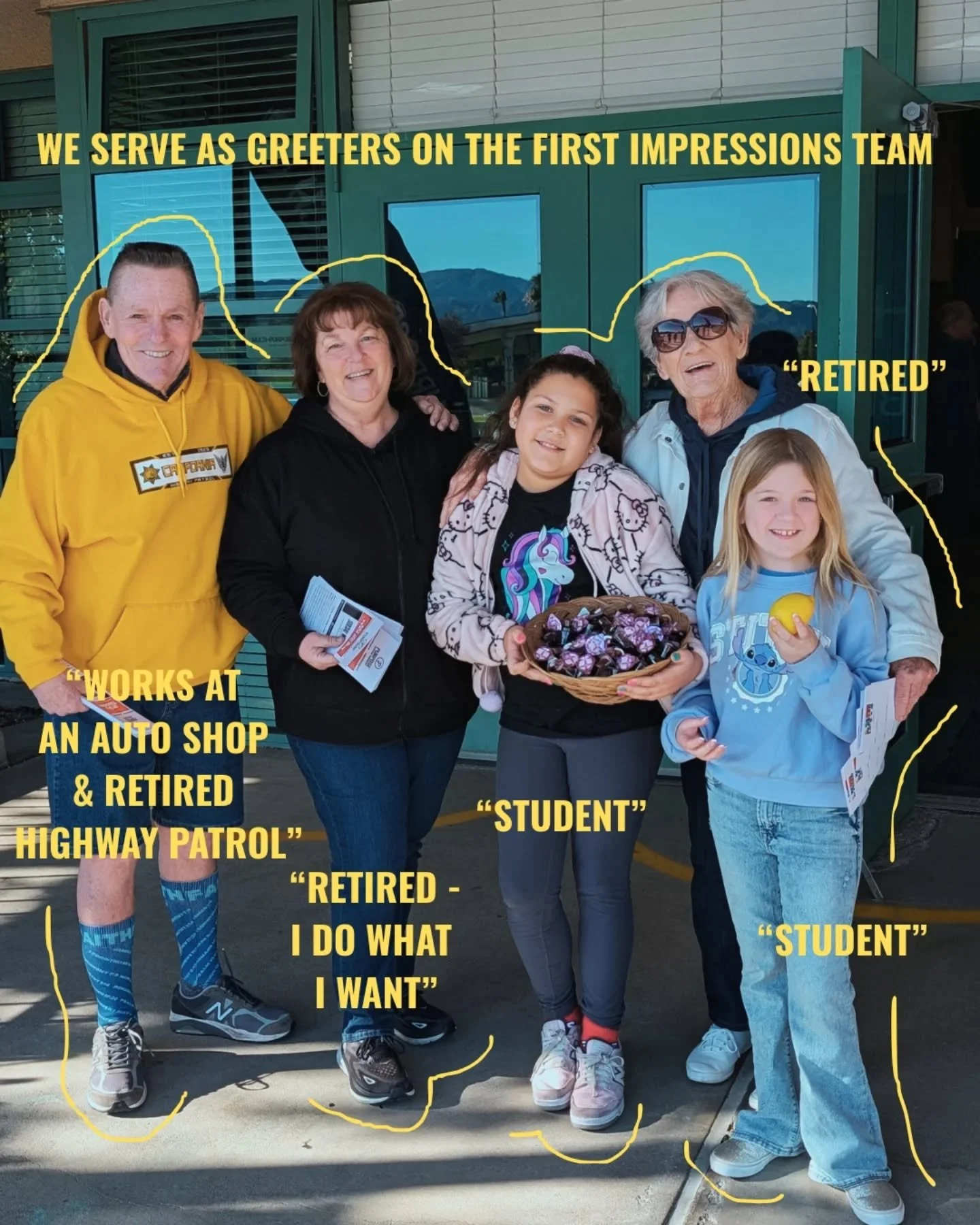 Serve Team / Occupation 
We are so grateful for the hard working people on our serve teams who work so hard during the week and then give their time and talents to serve the church. Scroll to read about what some of our amazing volunteers are up to i