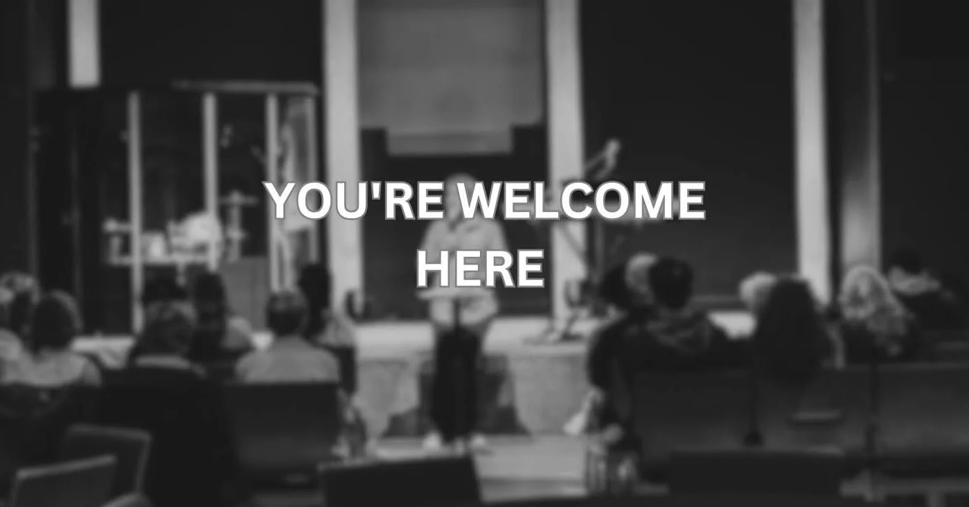 You&rsquo;re welcome here.

Really.

This isn&rsquo;t a place for people who have it all figured out. We mess up. We struggle. We doubt. We hurt.

Church for us isn&rsquo;t about pretending. 

It&rsquo;s about finding the hope that only Jesus gives, 