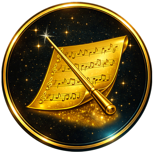 Orchestral hype demo icon for a dramatic custom team or club anthem