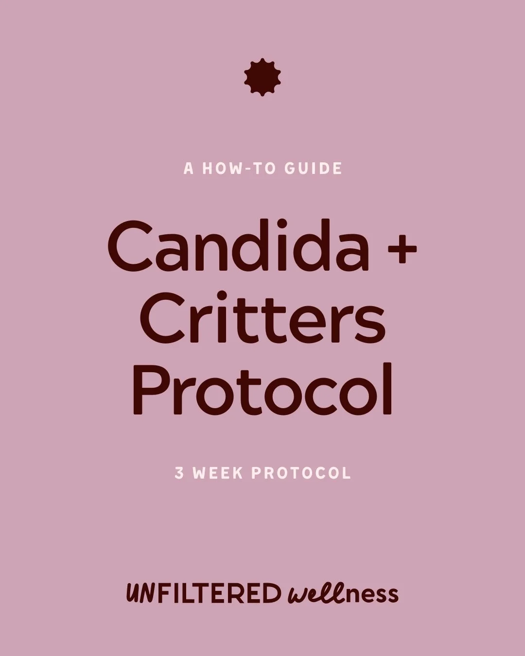 A How to Guide: Candida + Critters Protocol