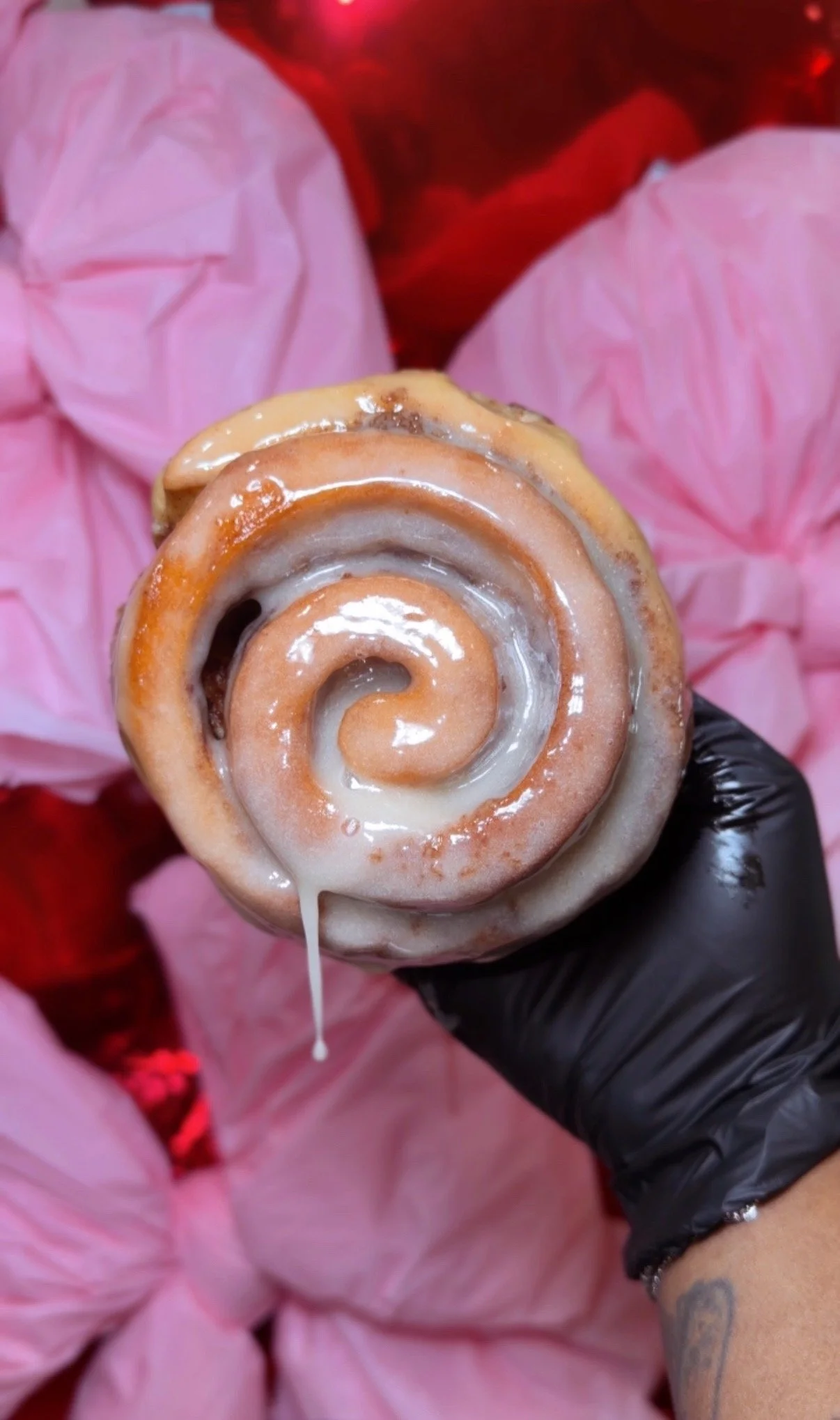 Rose Cinnamon Roll