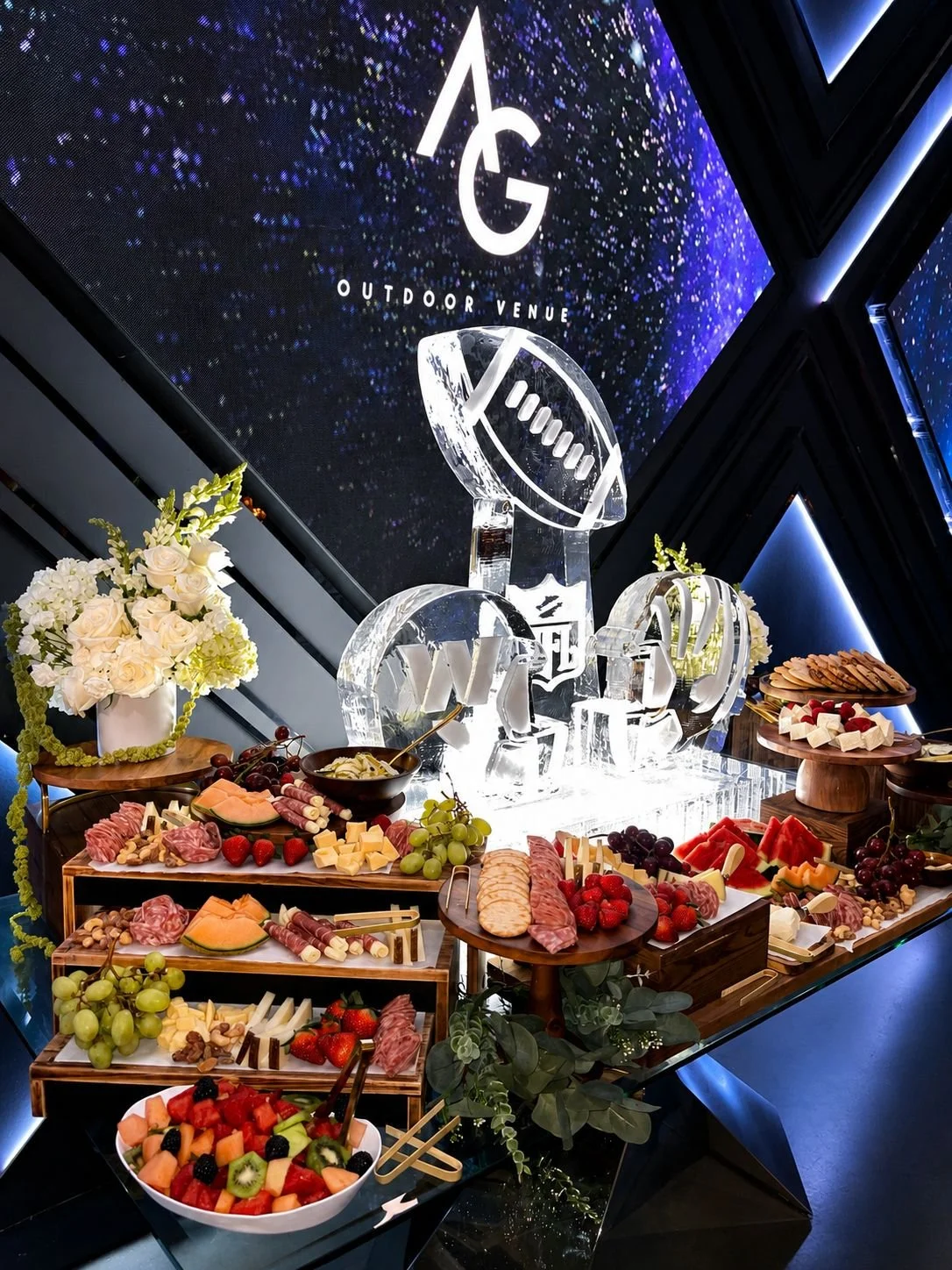 Charcuterie grazing table