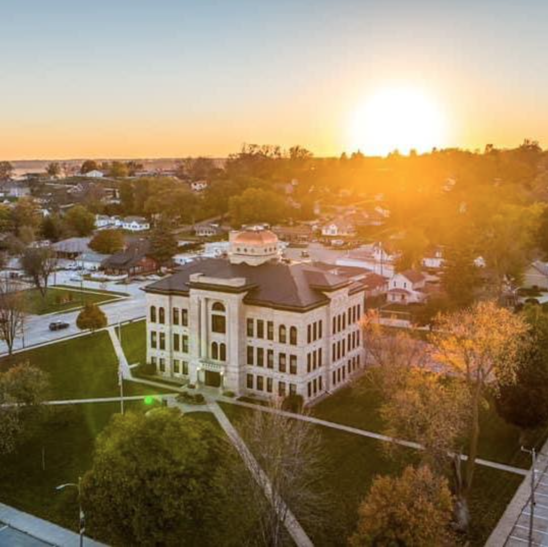 Harrison County Courthhouse in Logan, Iowa