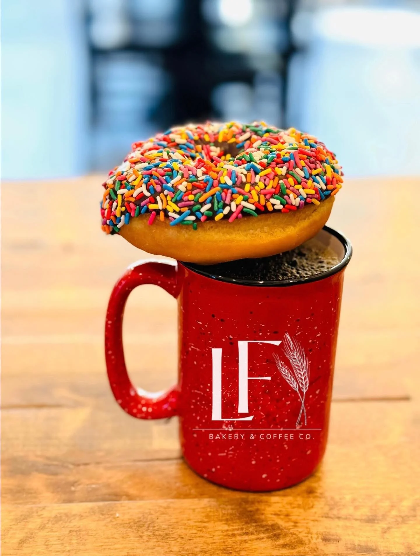 Logan Flours Baking Co. Donut & Iced Coffee