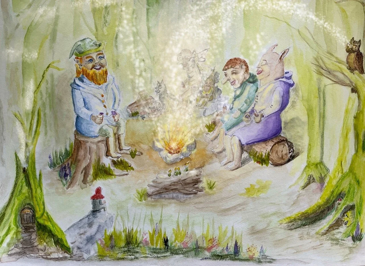 The storyteller prints only available