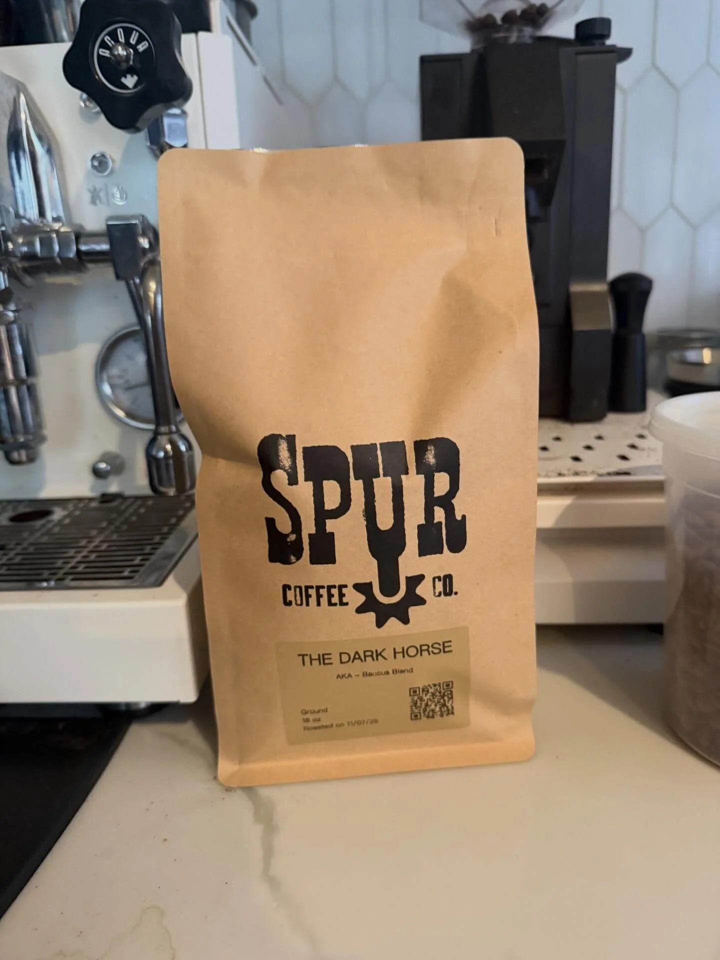 The Dark Horse has left the stable.  As an espresso, it&rsquo;s chocolatey with a finish for days. It takes me back to the days of when I first discovered coffee, the darker the better.  #coffee #localcoffeeroaster