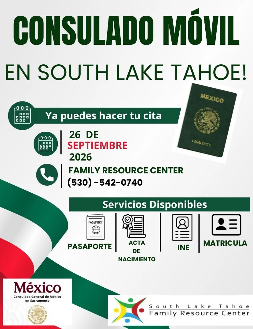 CONSULADO MÓVILEN SOUTH LAKE TAHOE!