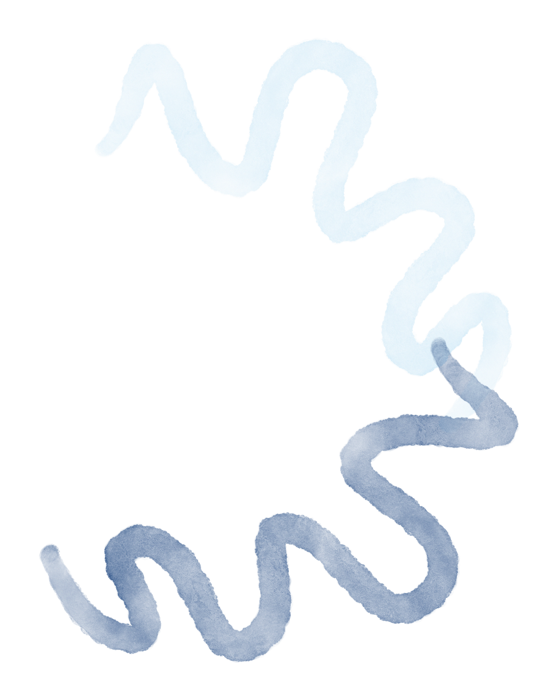 A three-dimensional stylized DNA double helix structure in light blue with a shadow reflection underneath.