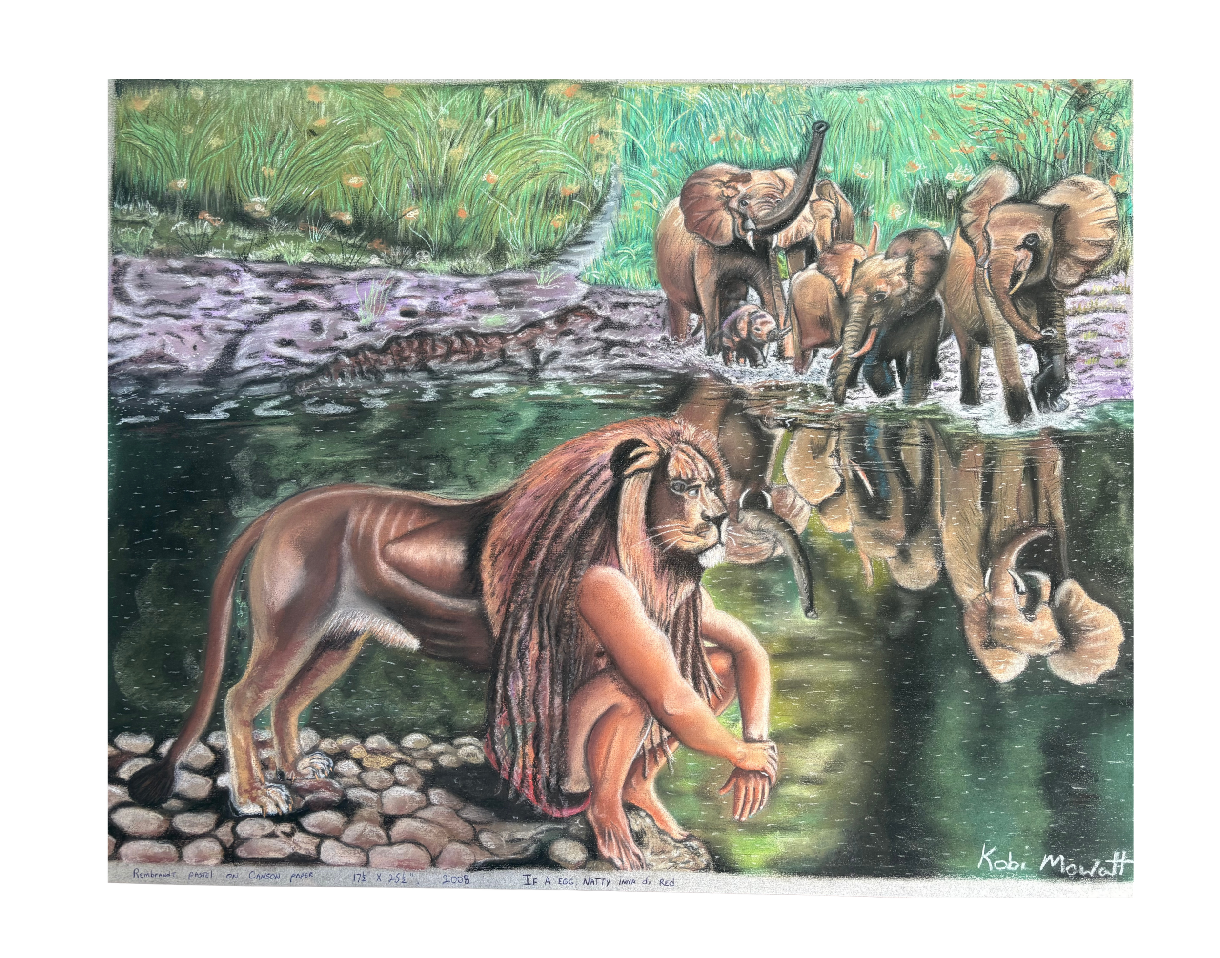 If a egg, natty inna di red