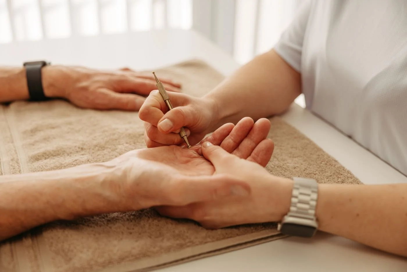 Narbenbehandlung in der Praxis für Ergotherapie Susann Thieme in Plauen.