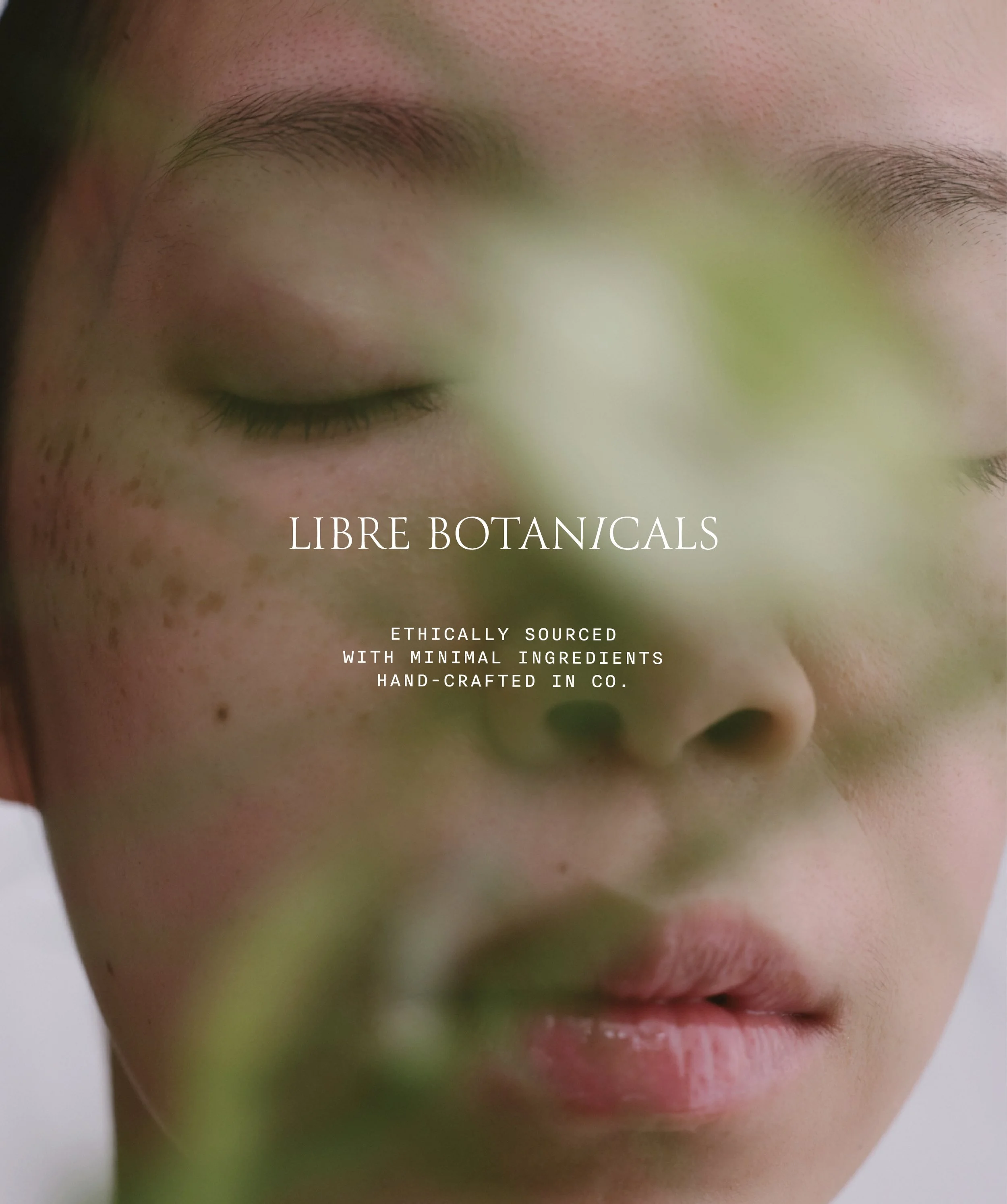 Brand identity for ethical skincare brand.