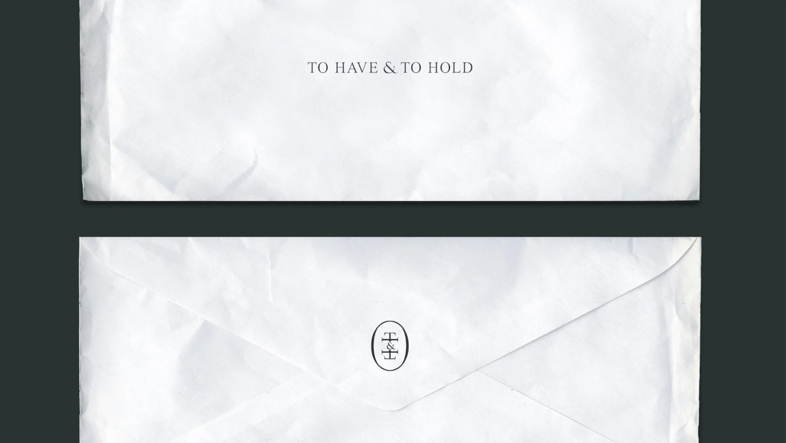 Brand identity for bridal accessories brand.