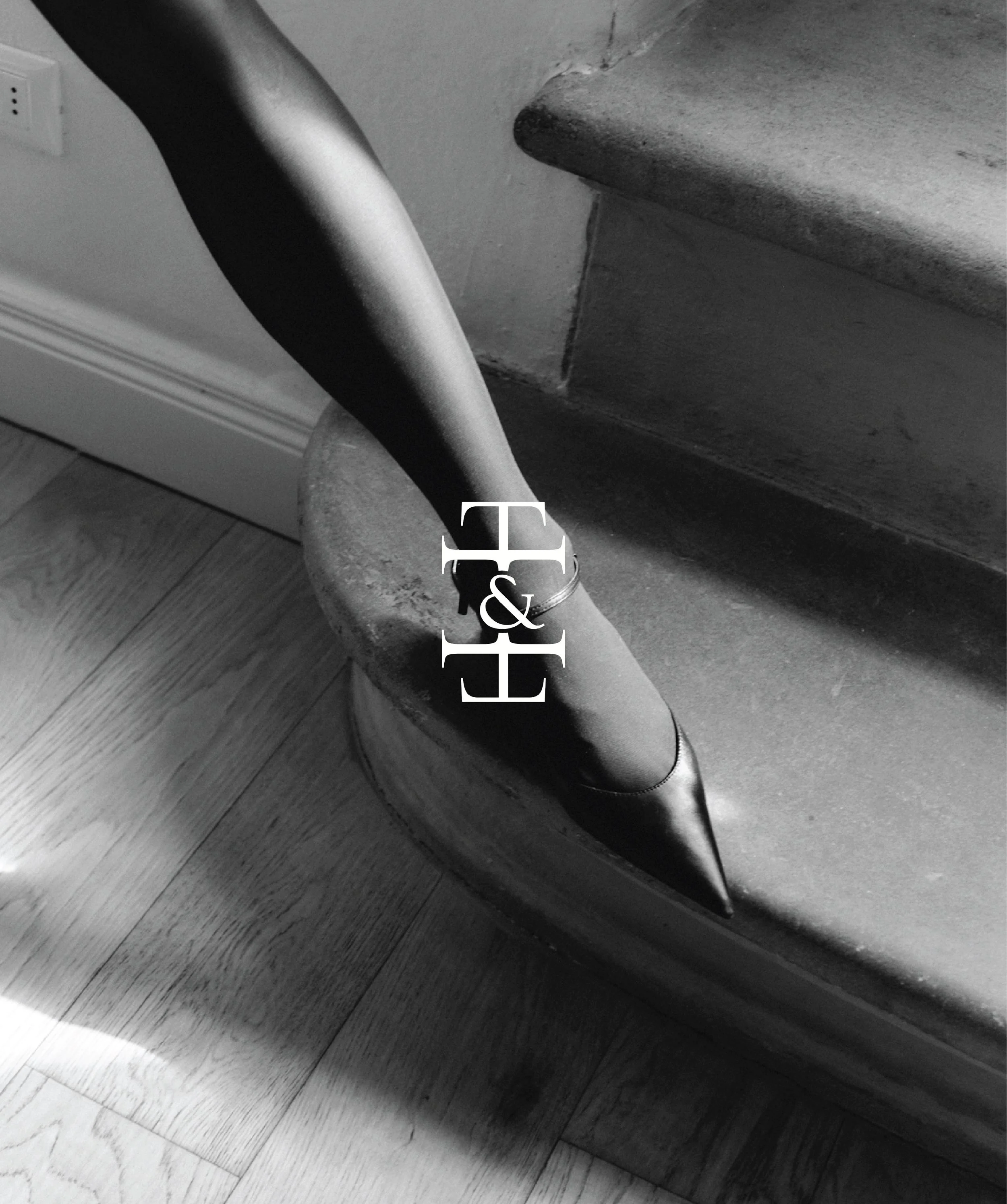 Brand identity for bridal accessories brand.