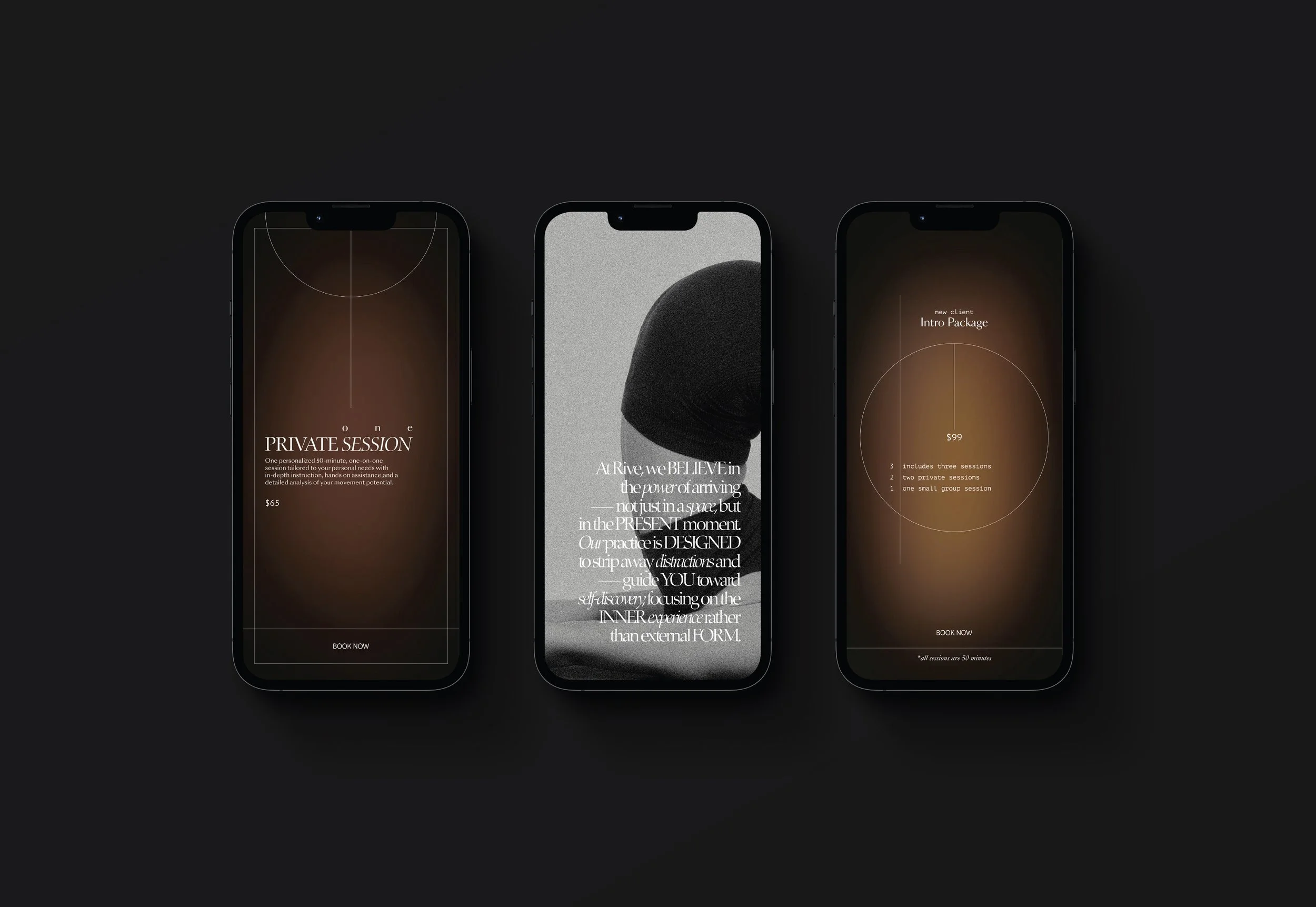 Social media design for pilates studio.