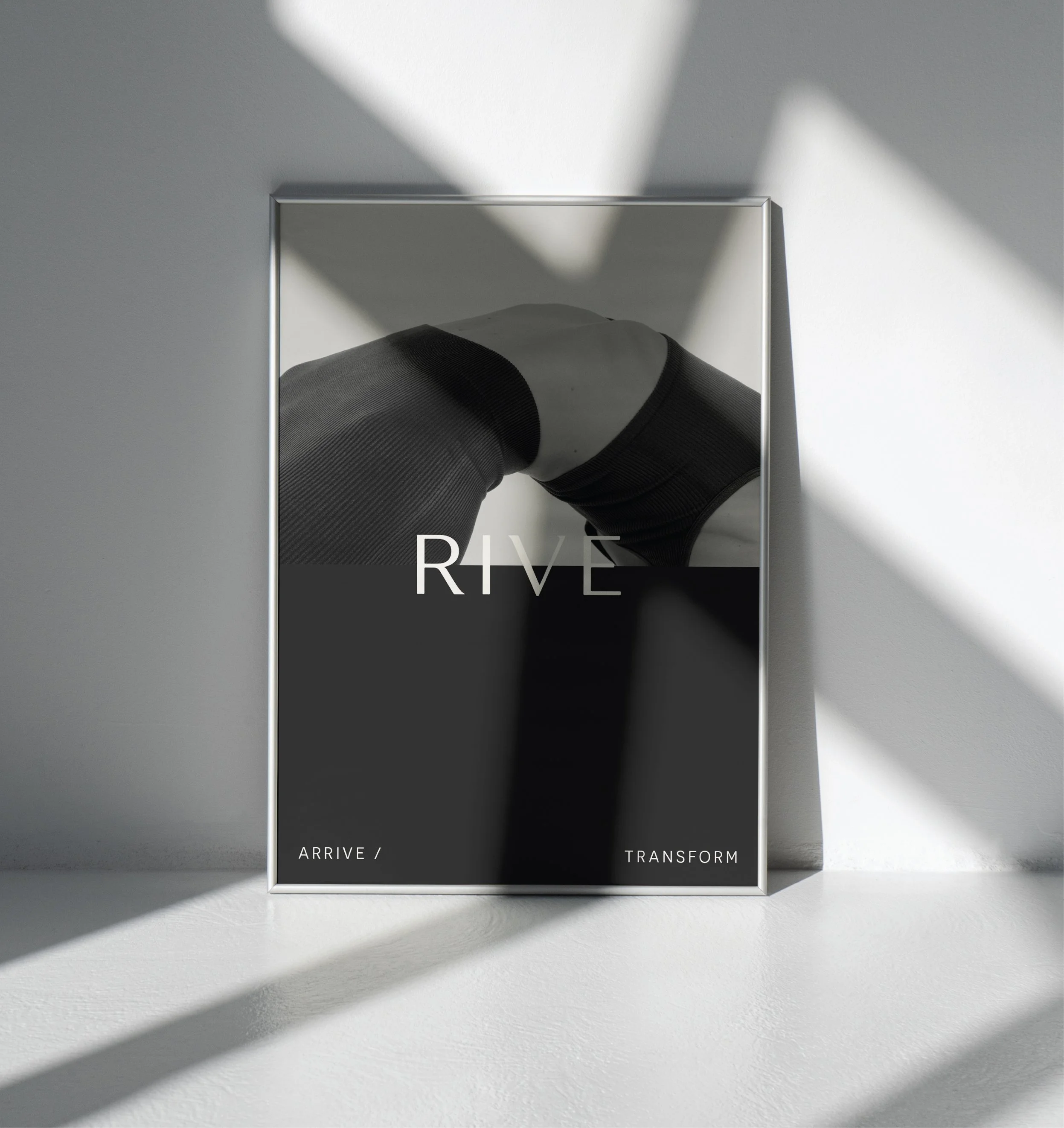 Brand identity for pilates studio.