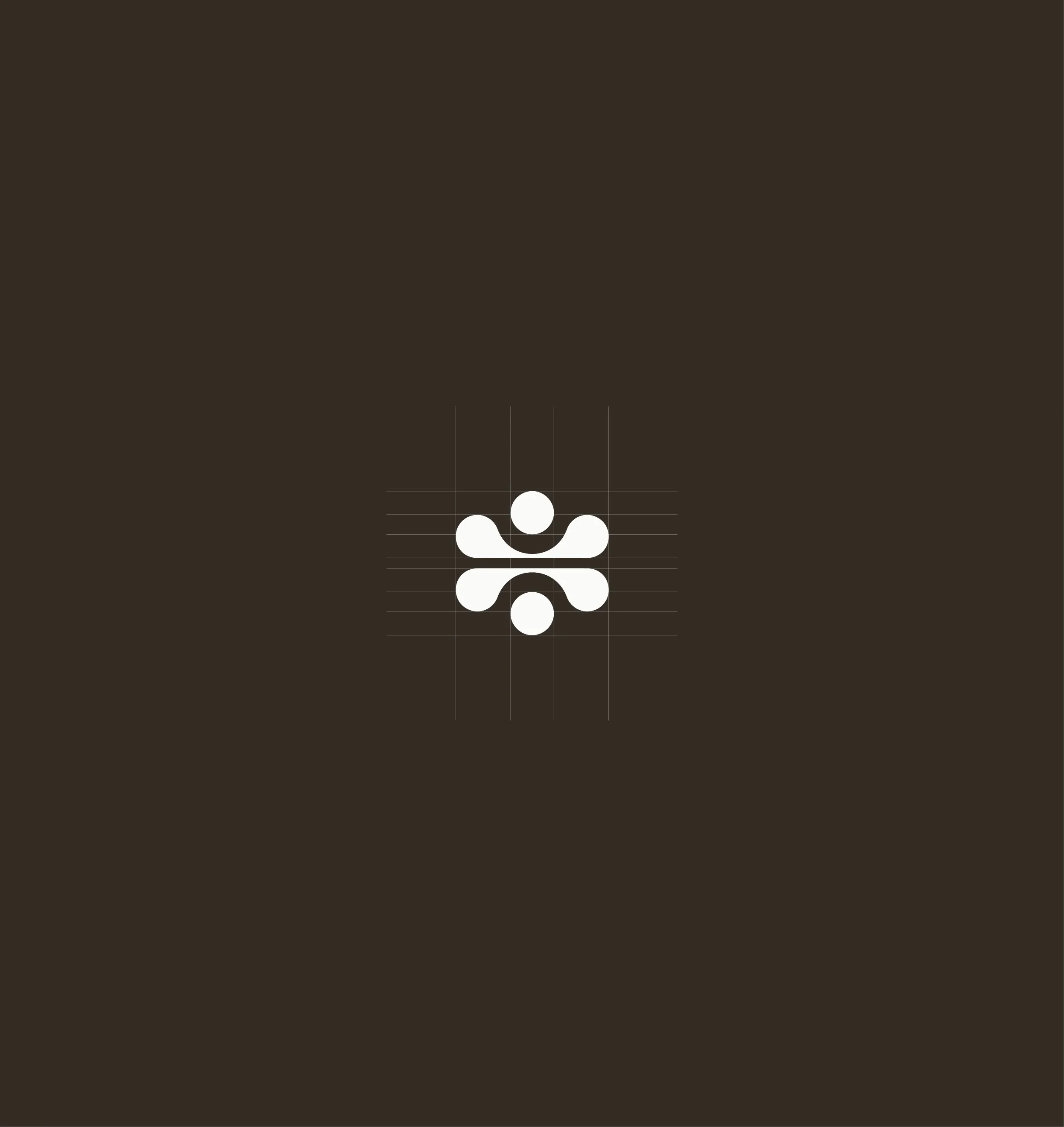 Brand icon for a holistic wellness studio.