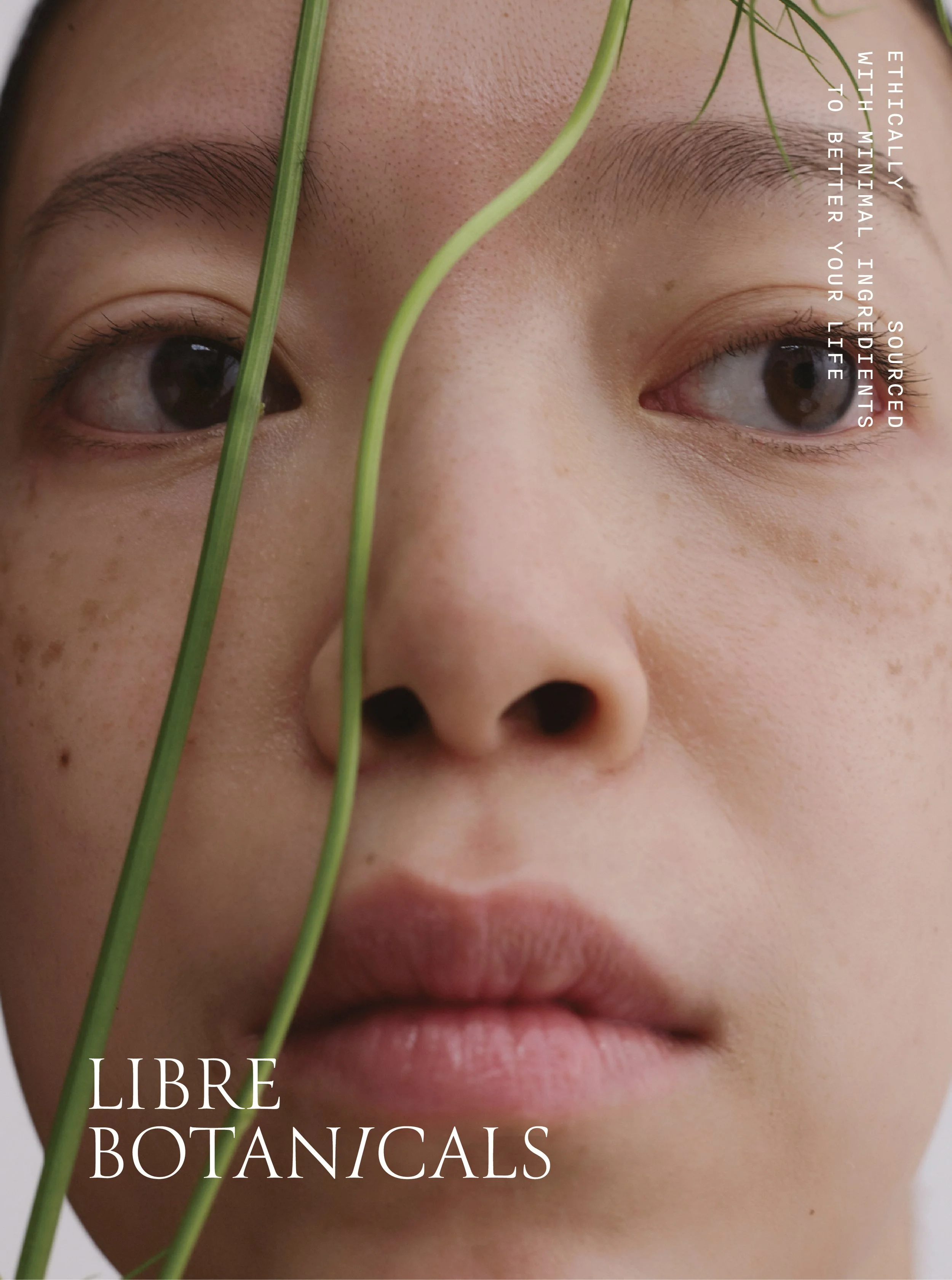 Brand identity for ethical skincare brand.