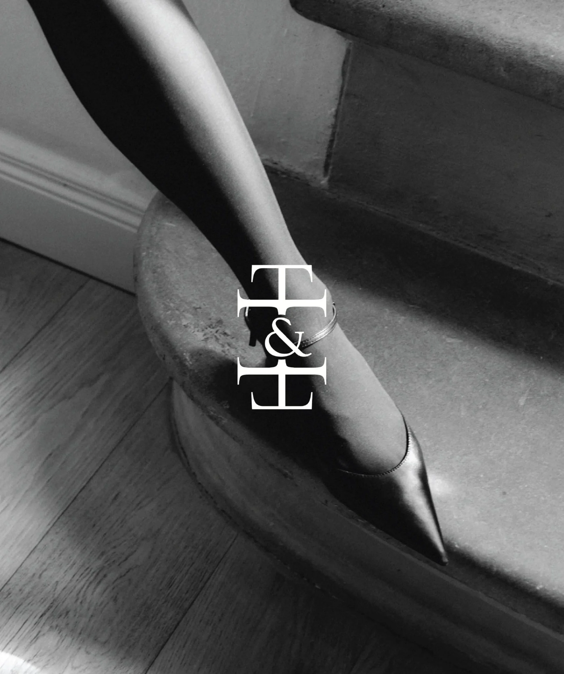 Brand identity for bridal accessories brand.