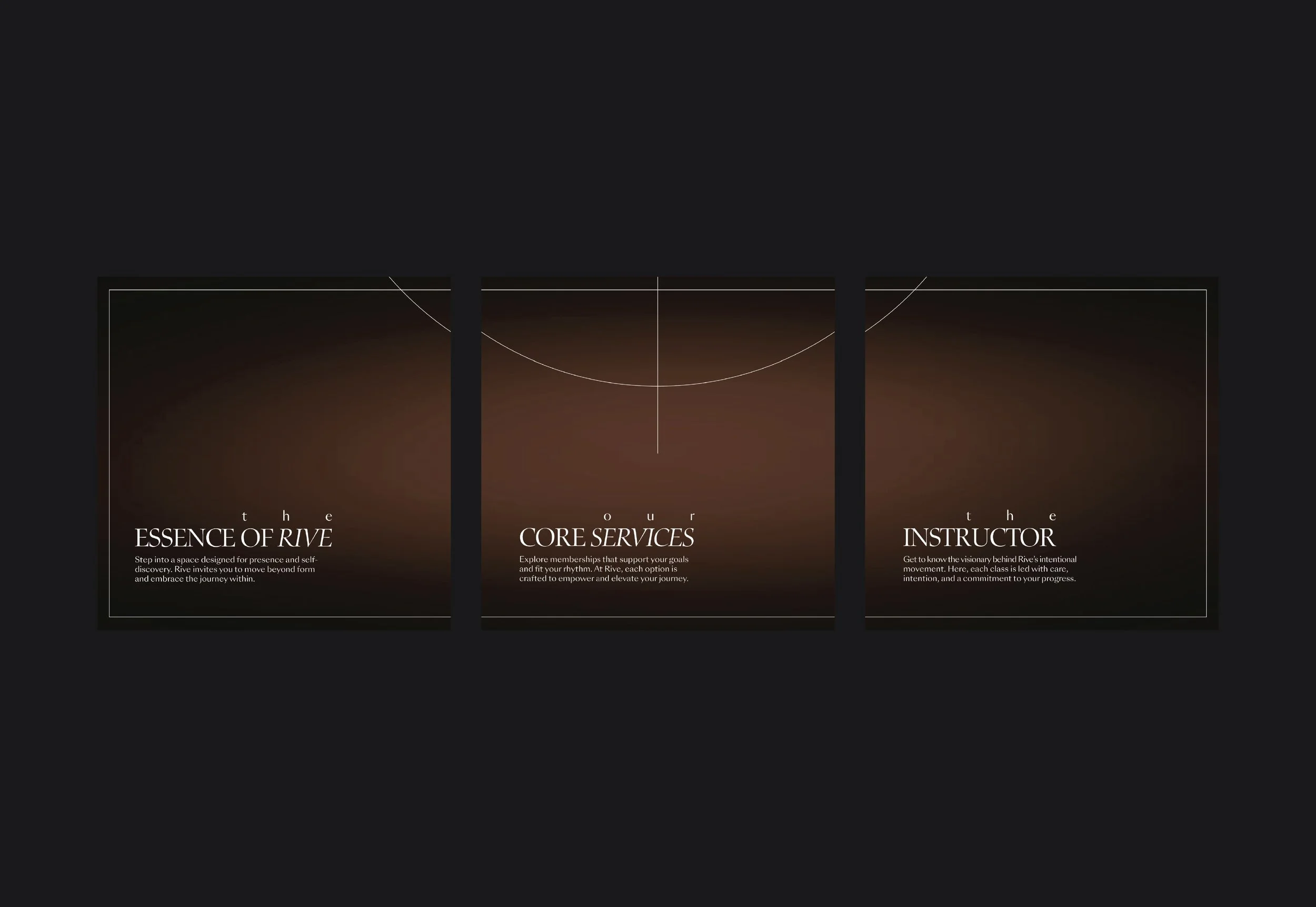 Social media design for pilates studio.