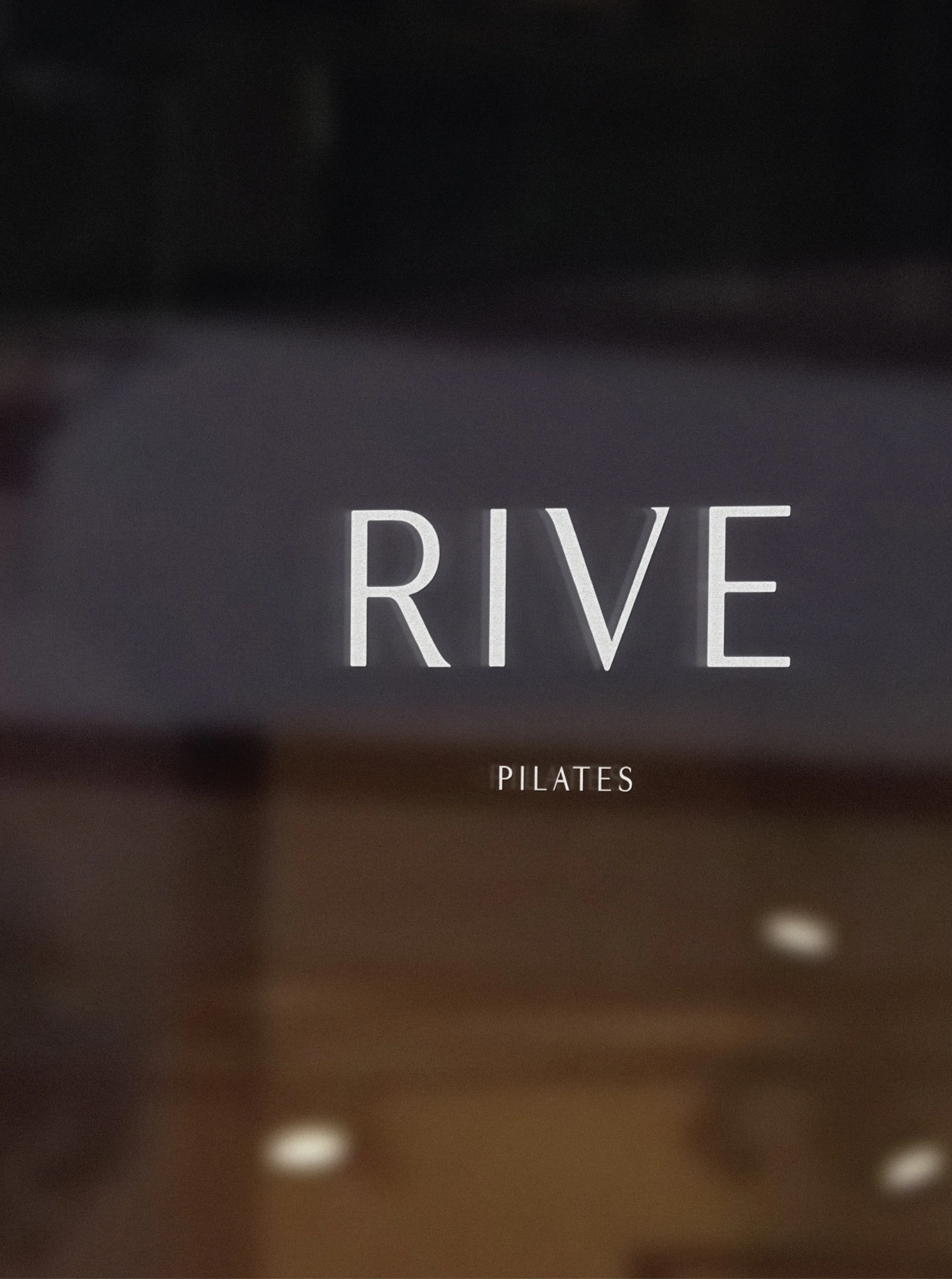 Brand identity for pilates studio.