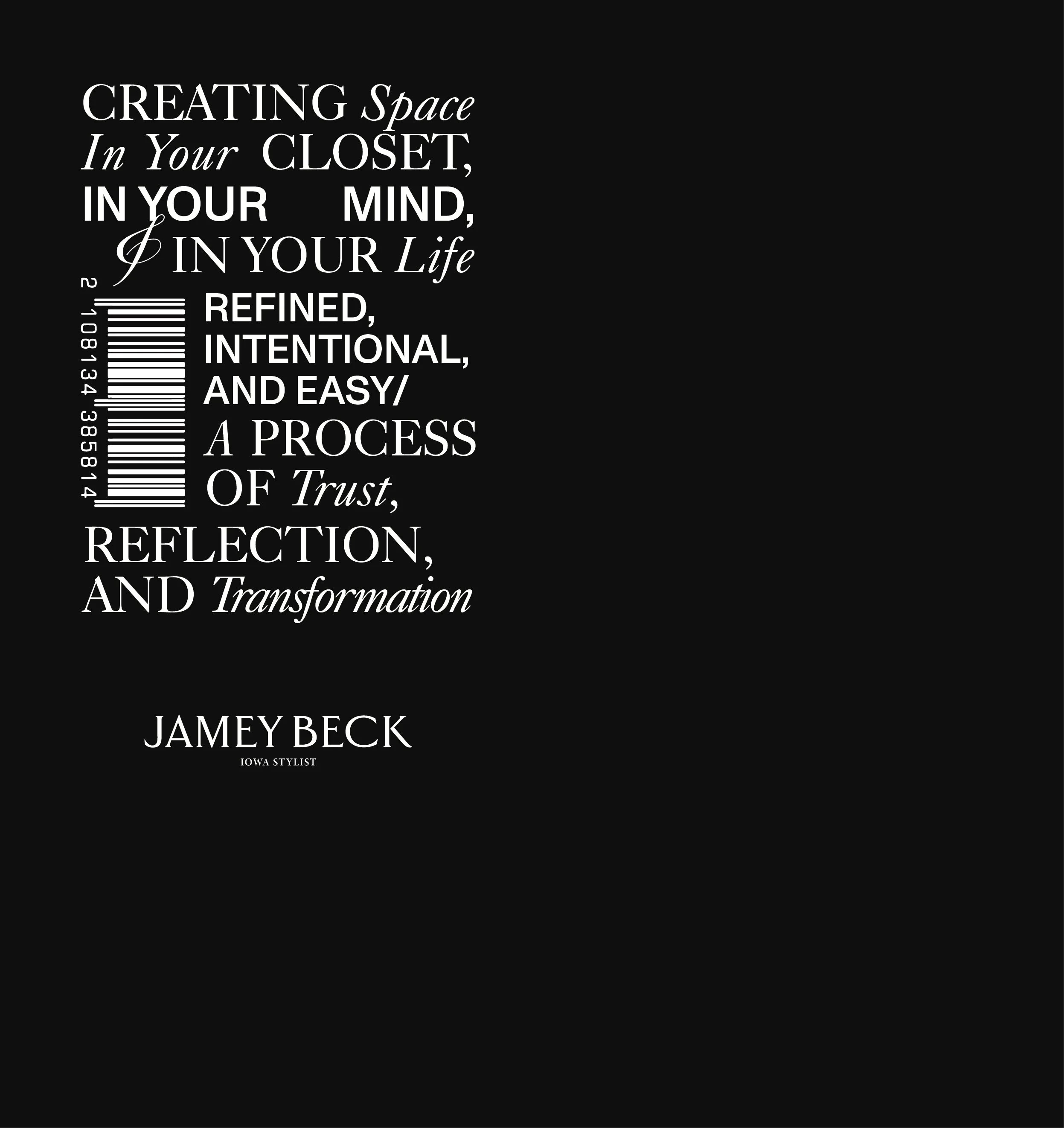 Brand identity for personal stylist.