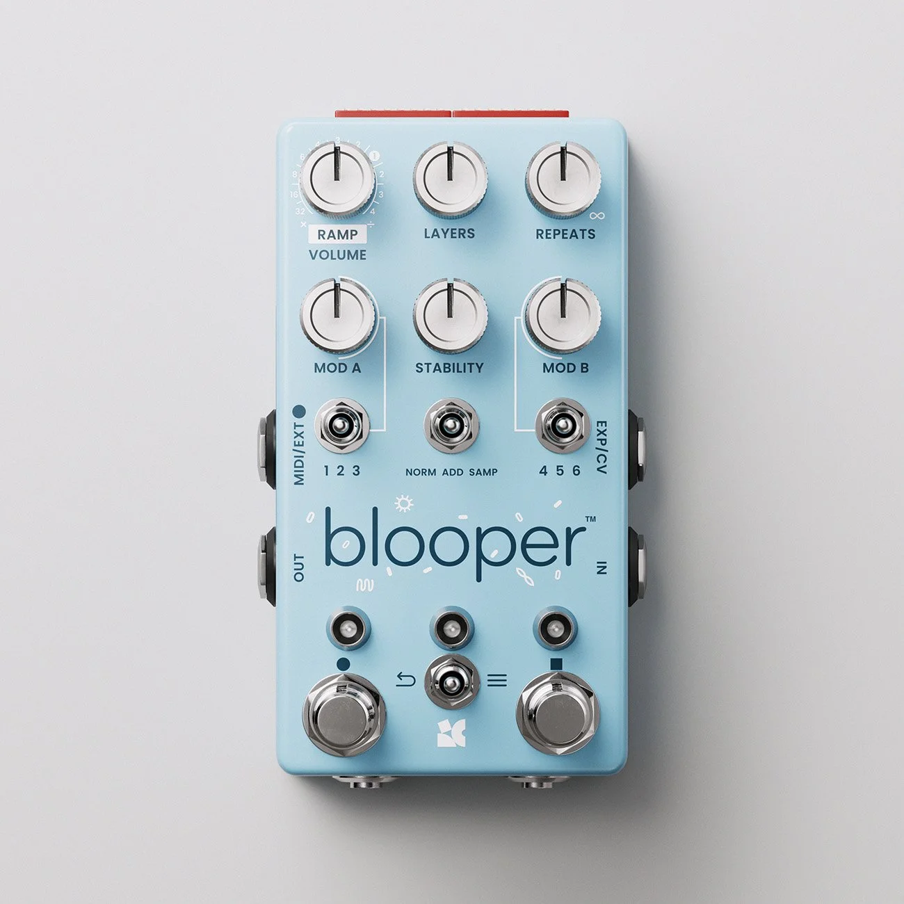 blooper effects pedal by Chase Bliss.