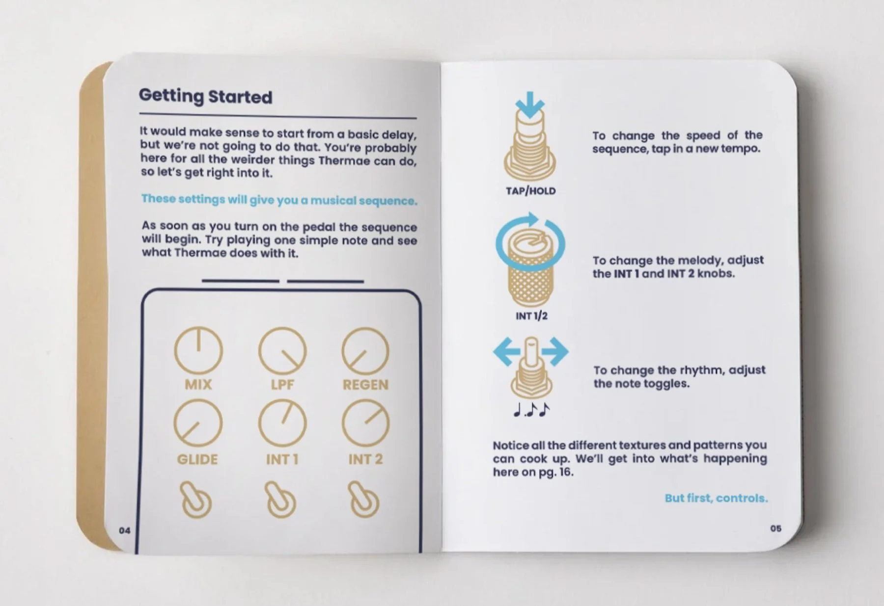 Manual for Thermae by Chase Bliss.