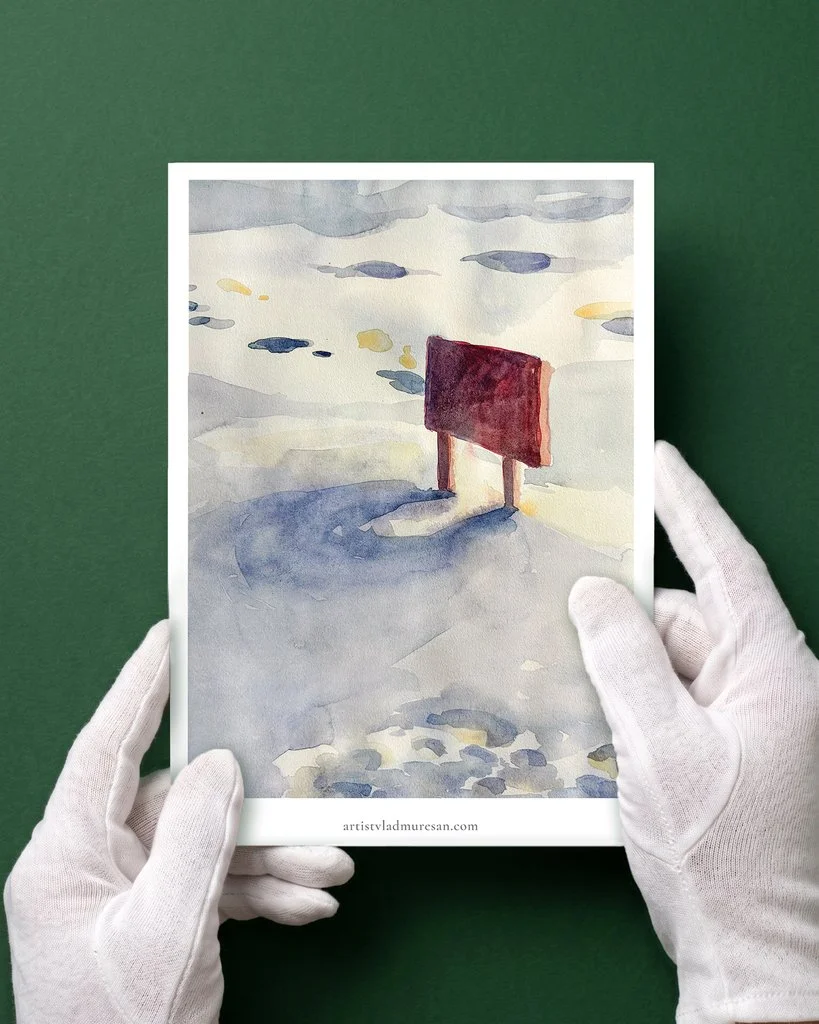 Pași Prin Zăpadă Vedere Generala Print.jpg