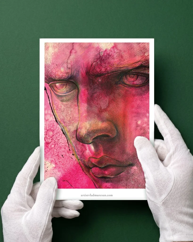 Strigătul lui David – Print de Artă (Ediție Limitată)