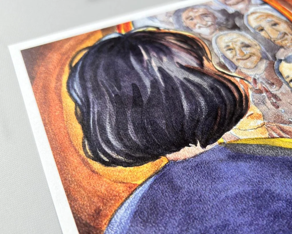 Stramosii din Oglinda  Vedere Generala Textura Print.jpg