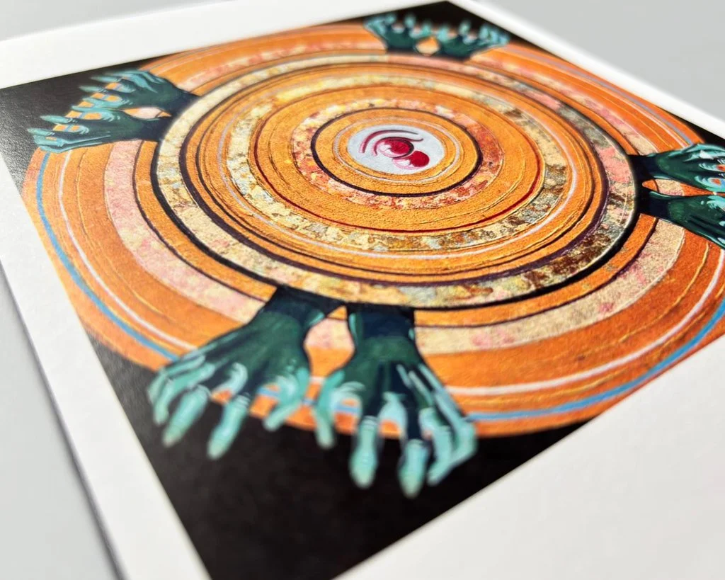 Sub Veghea Absolutului Vedere Generala Textura Print.jpg