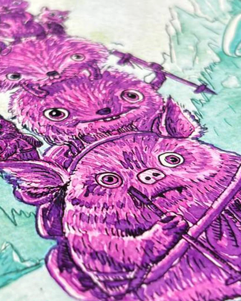 Hiking in Familie Vedere Generala Textura Print.jpg