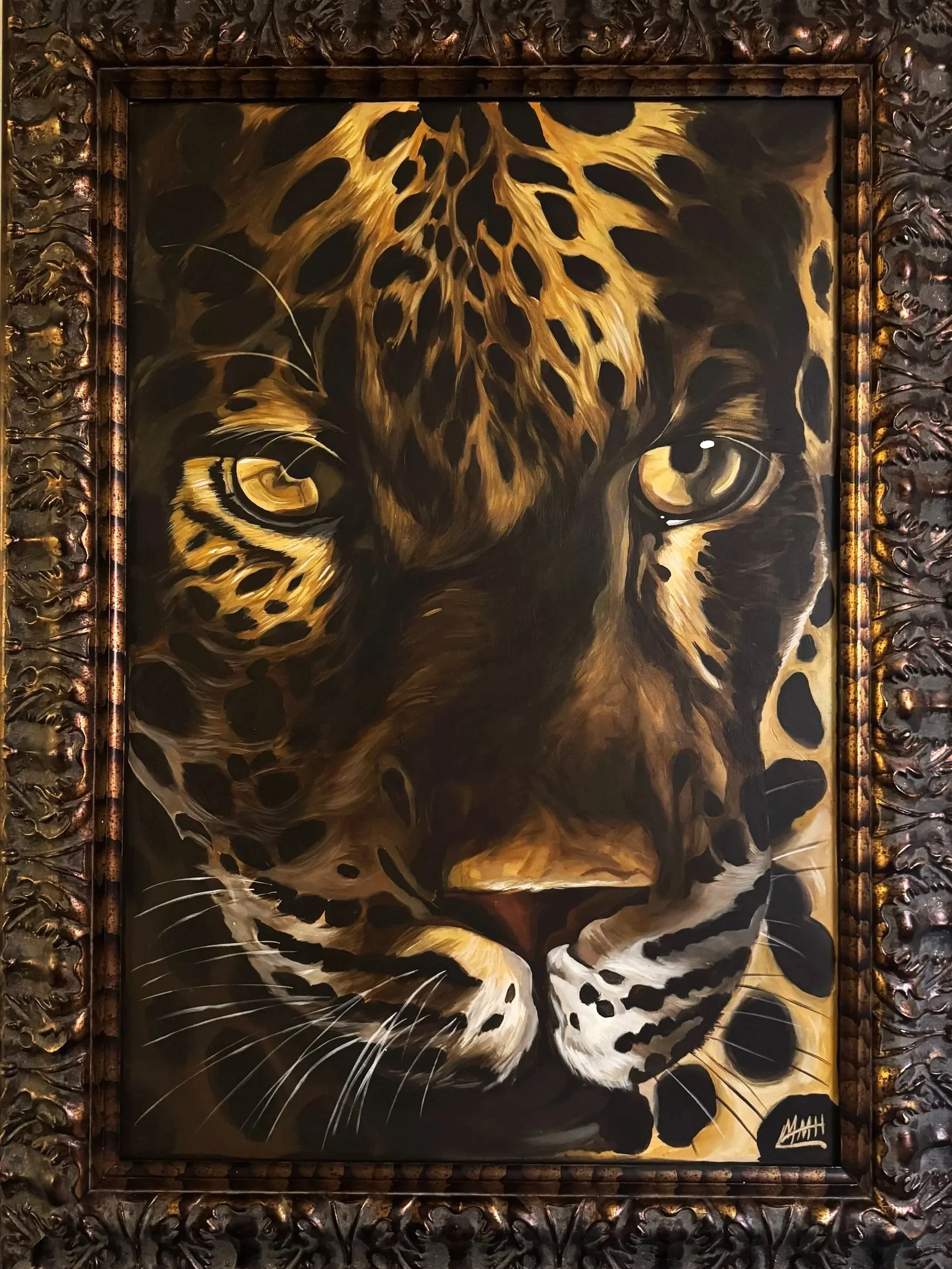 "Wild Grace" Framed Original