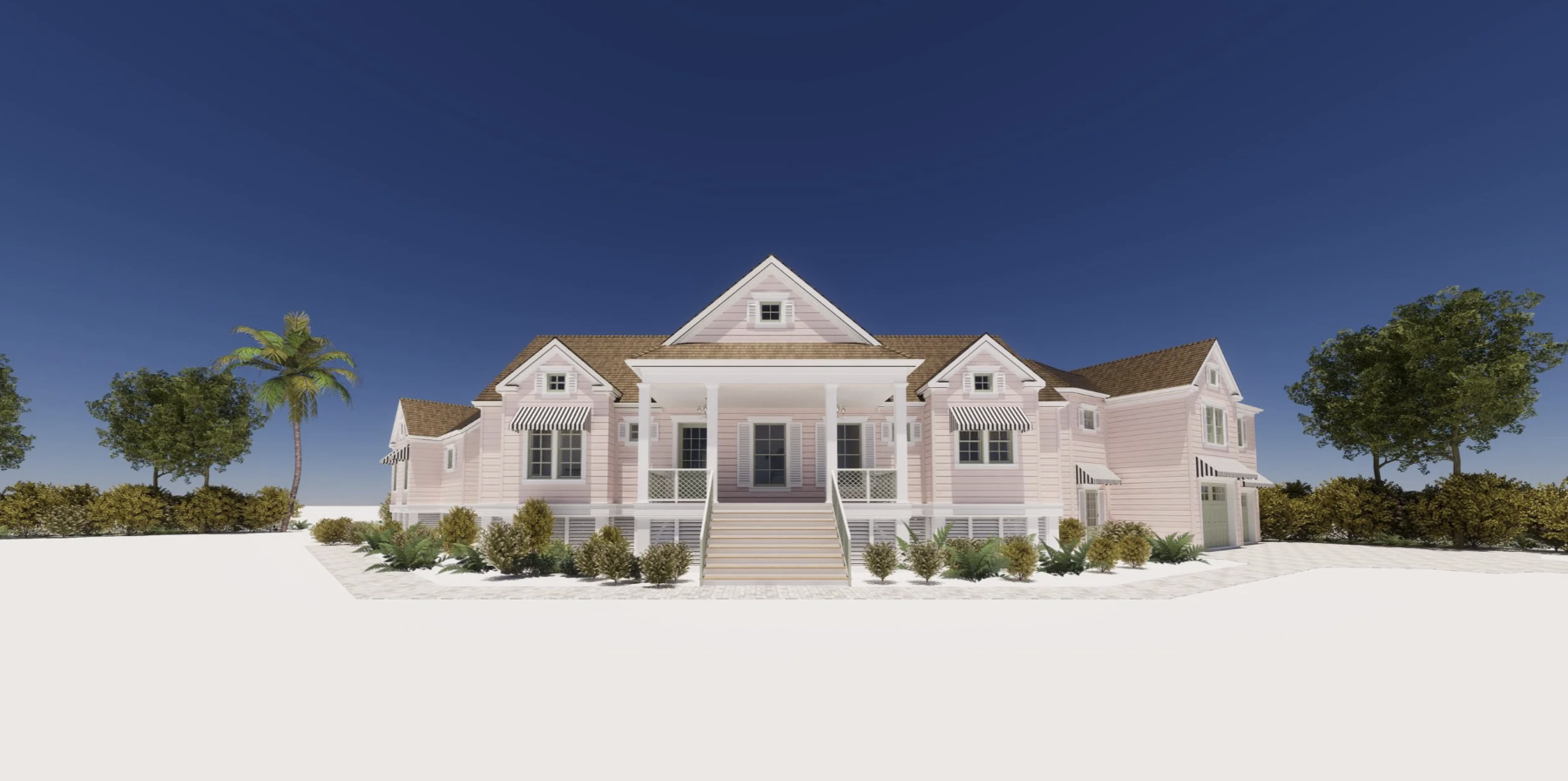 Pink Home Renderings