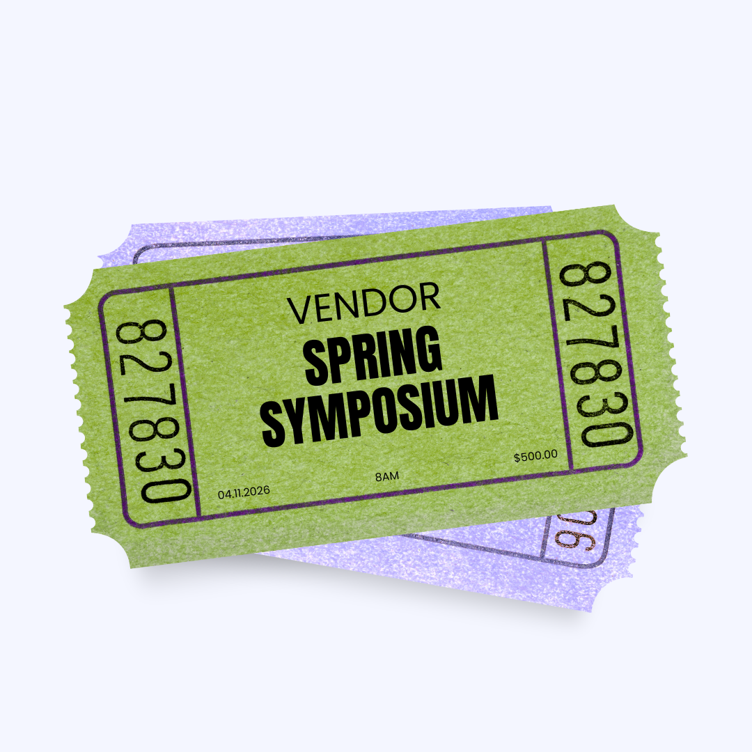 Spring Symposium VENDOR