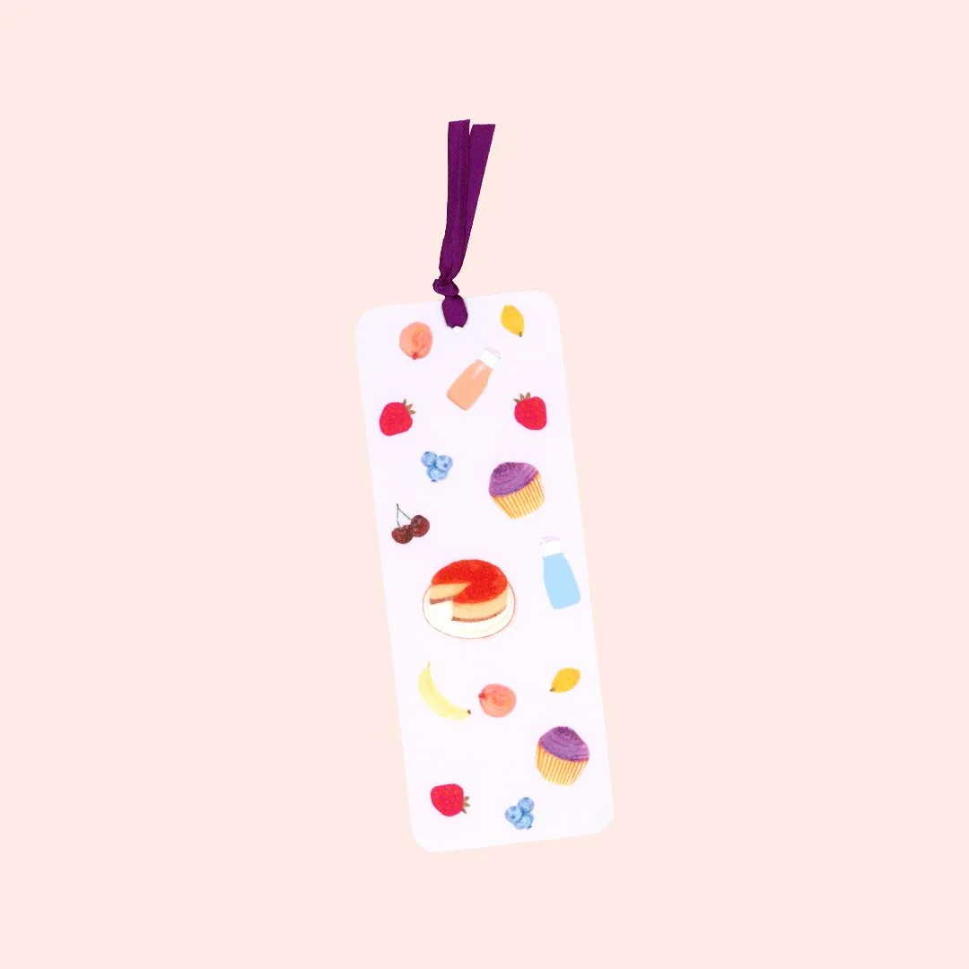 Tea Time Lavender Bookmark