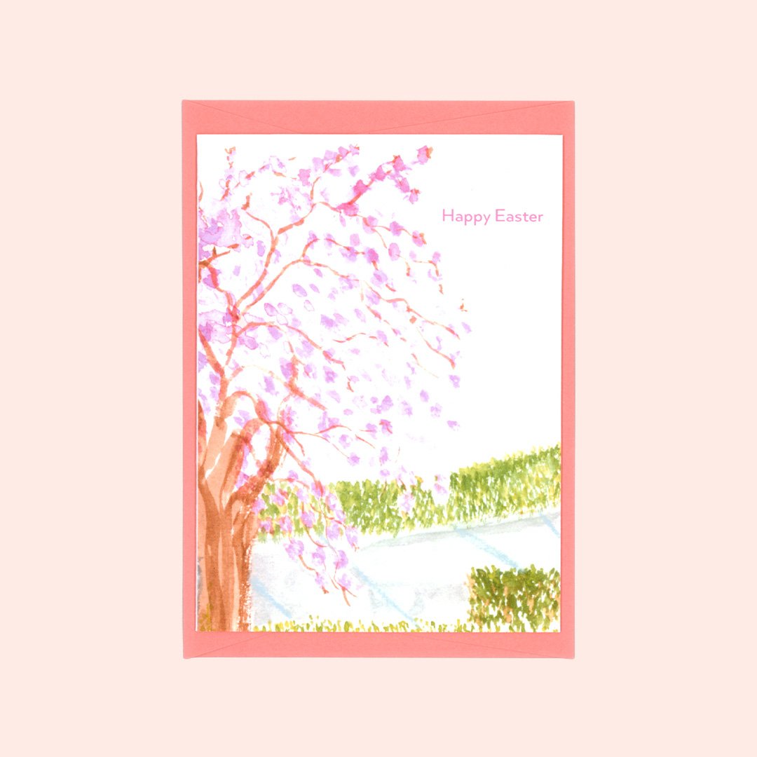 Happy Easter A6 greeting card