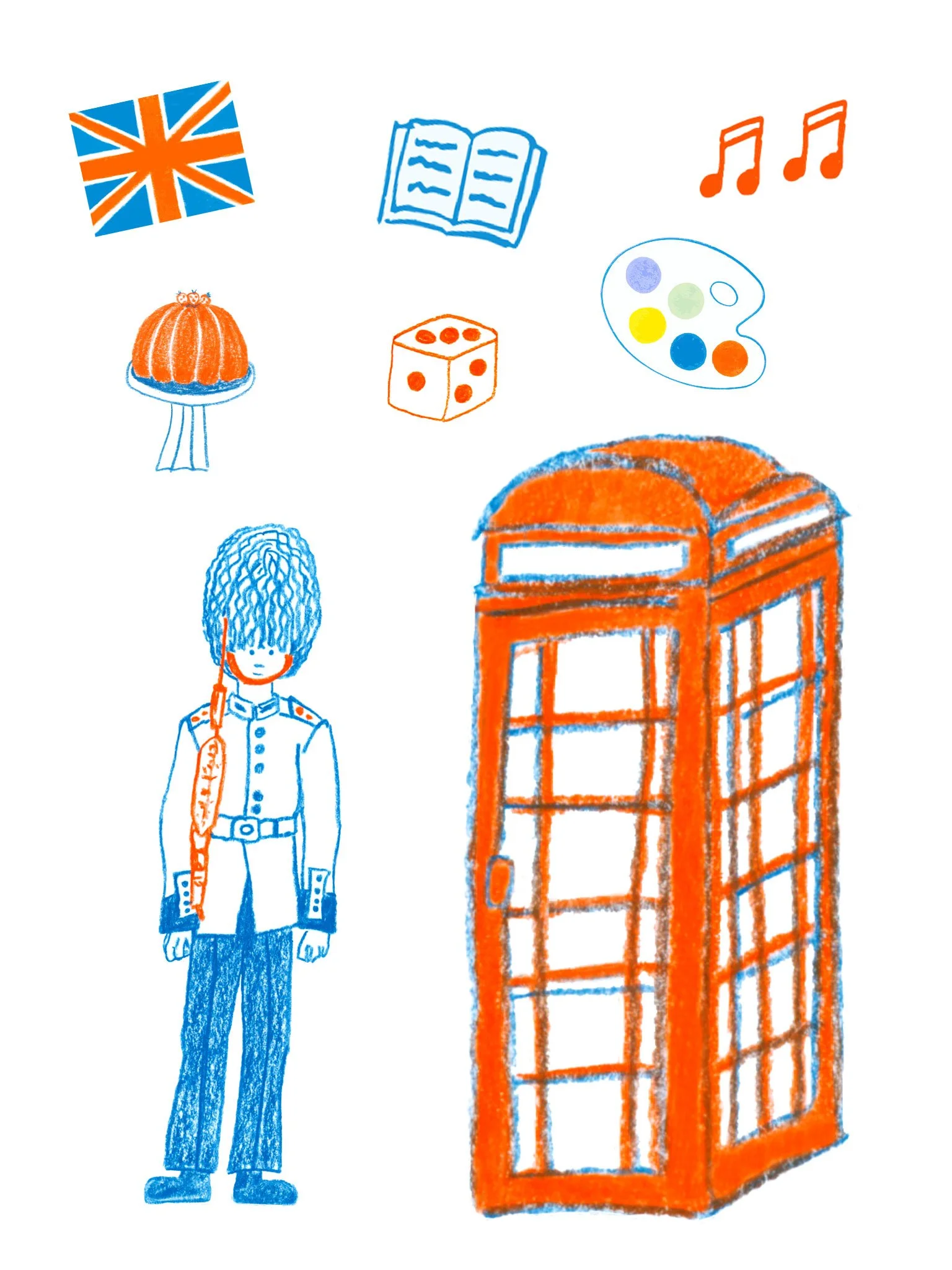 Flyer Illustrations Clare Jones Paris