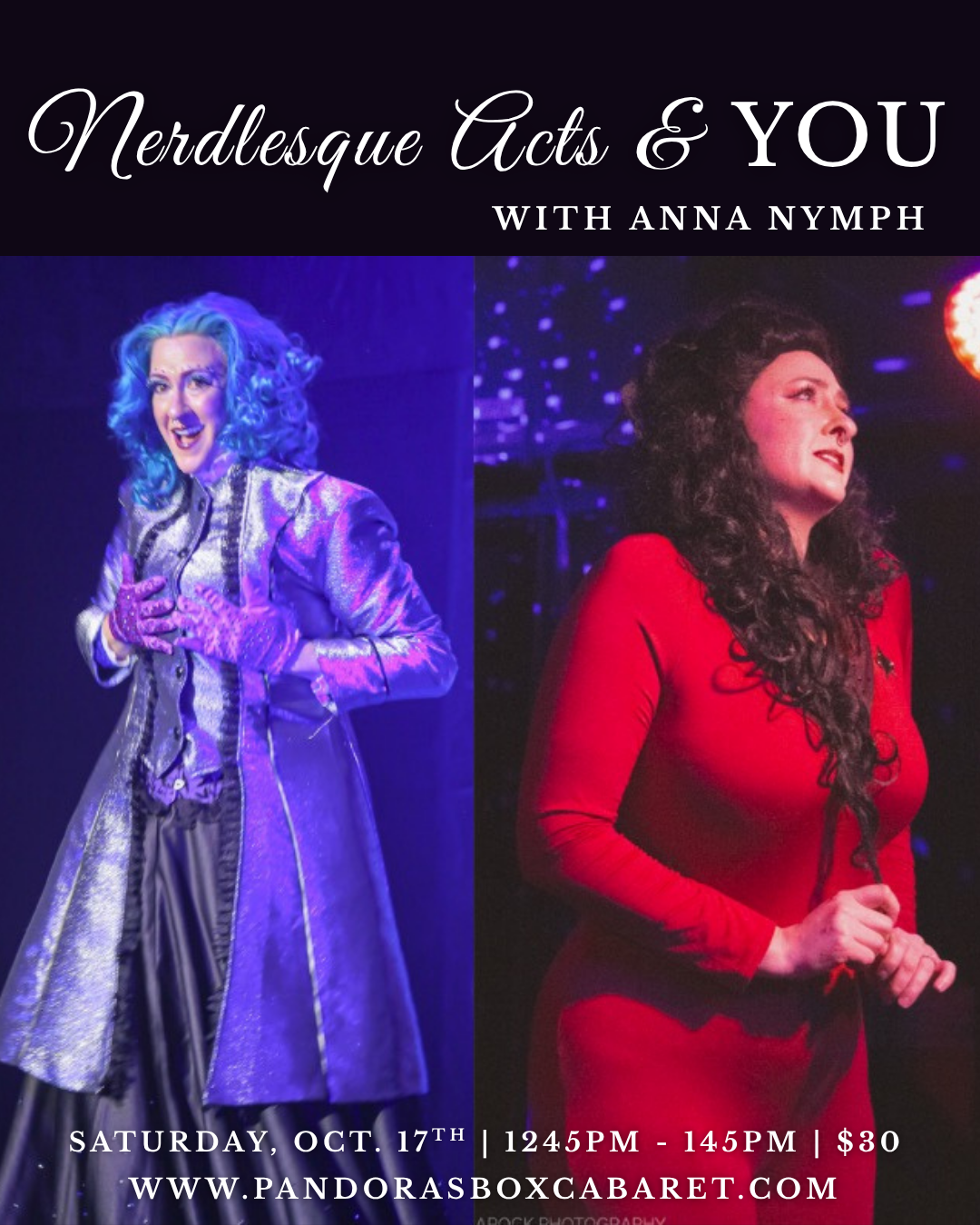Nerdlesque Acts & YOU with Anna Nymph