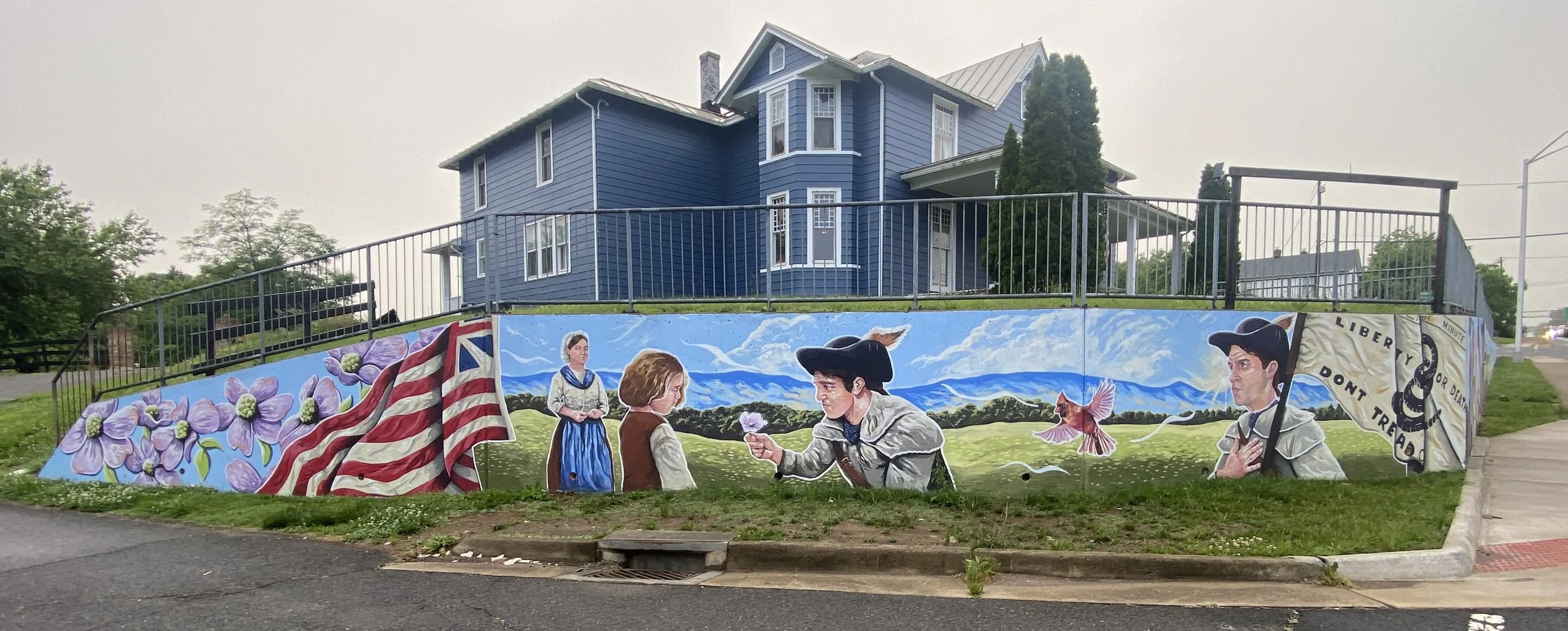 VA250 Commemoration Mural (2025) Culpeper, VA