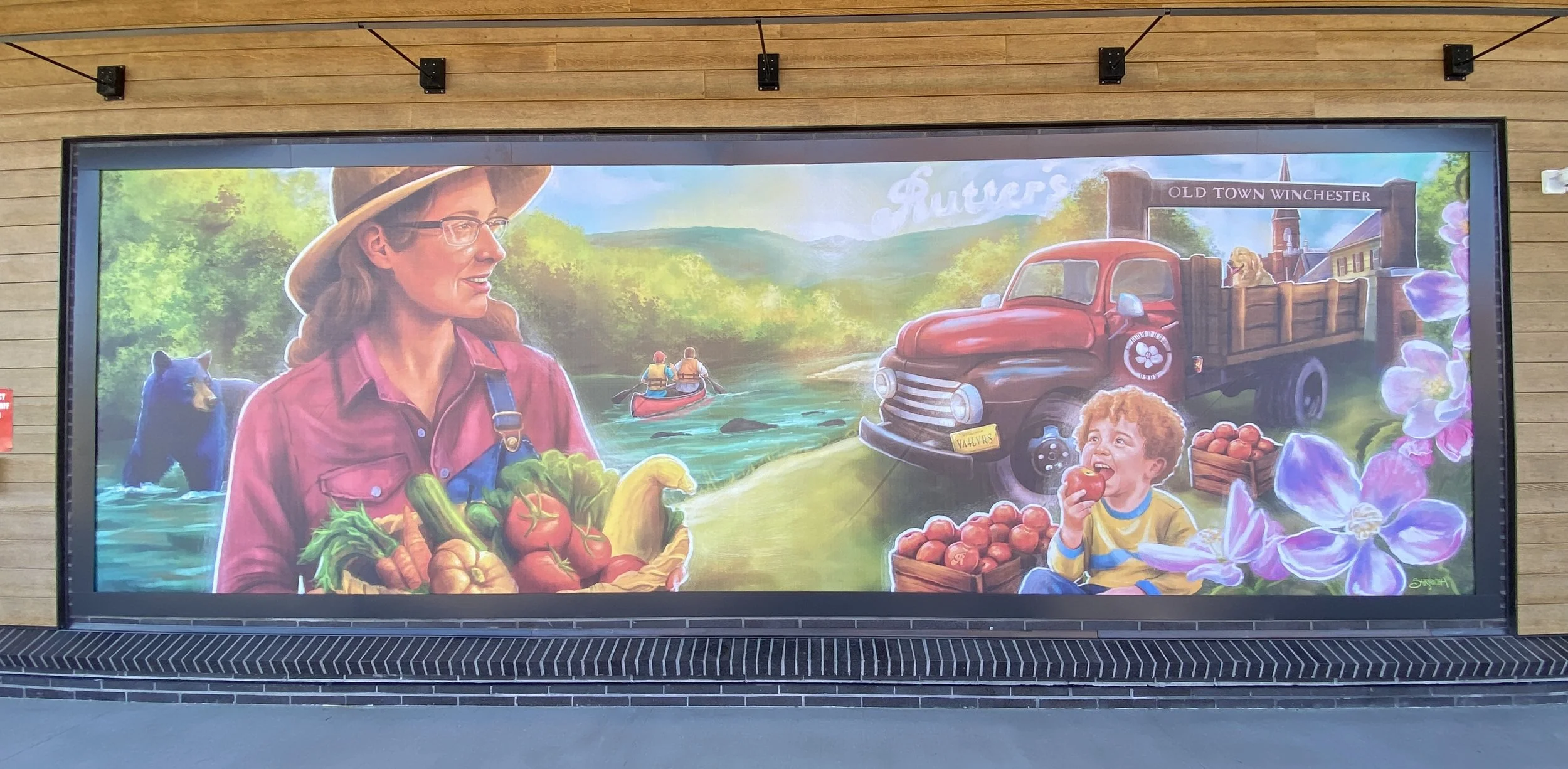 Rutters Convenience Store Mural (2025) Winchester, VA